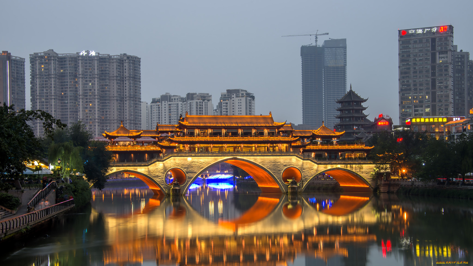 anshun, bridge, , chengdu, города, -, мосты, простор