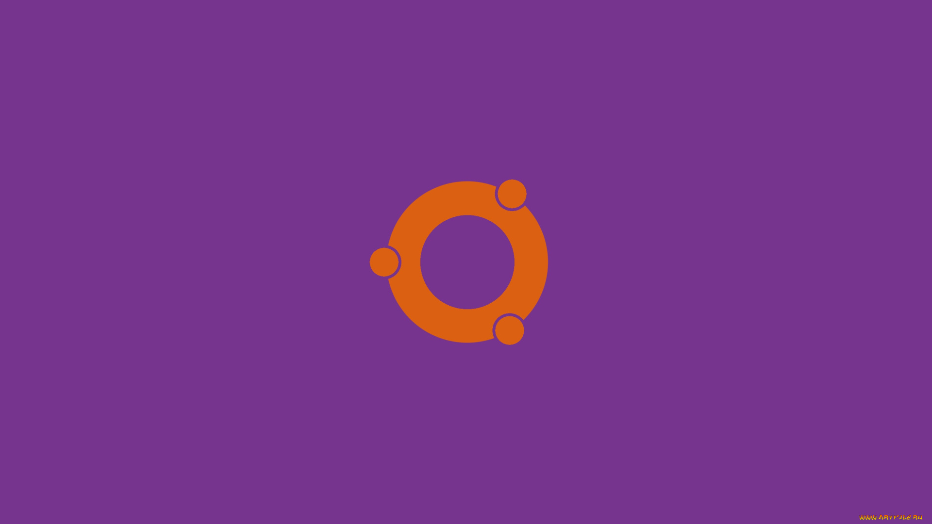 компьютеры, ubuntu, linux, фон, логотип