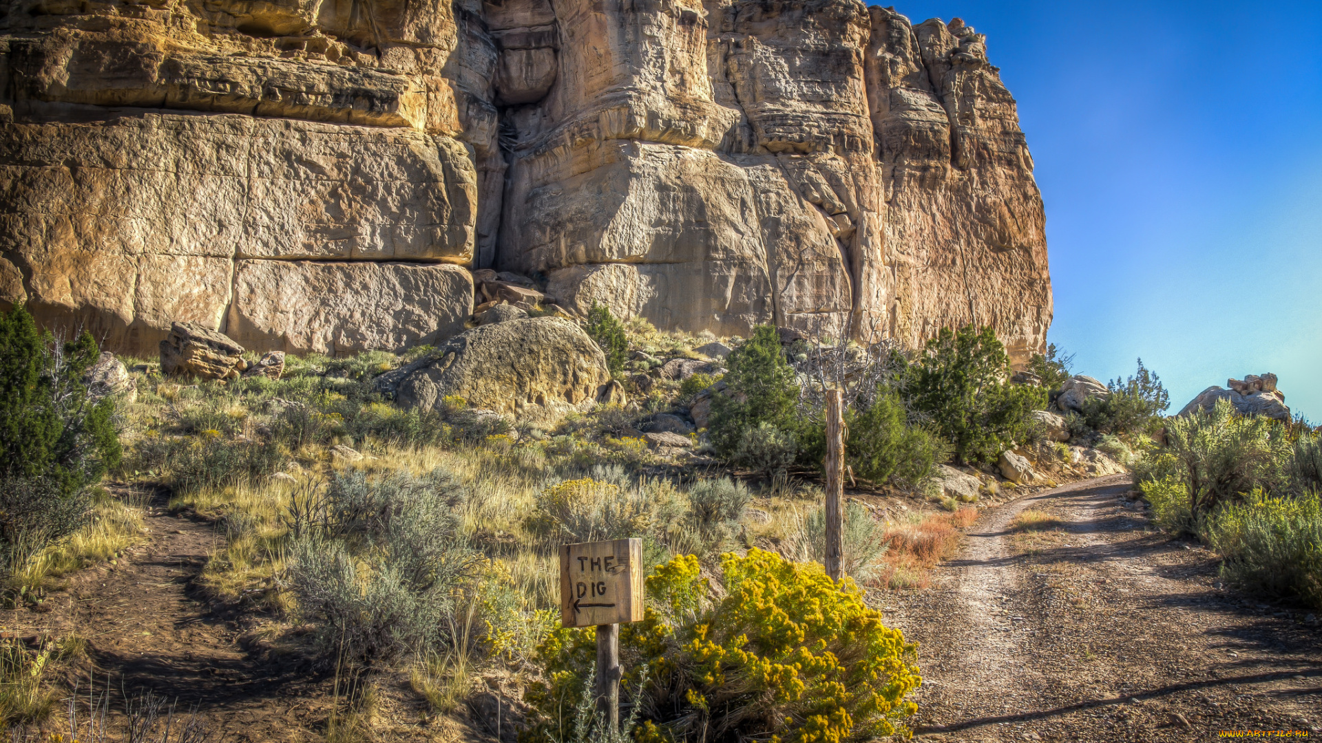 природа, горы, простор