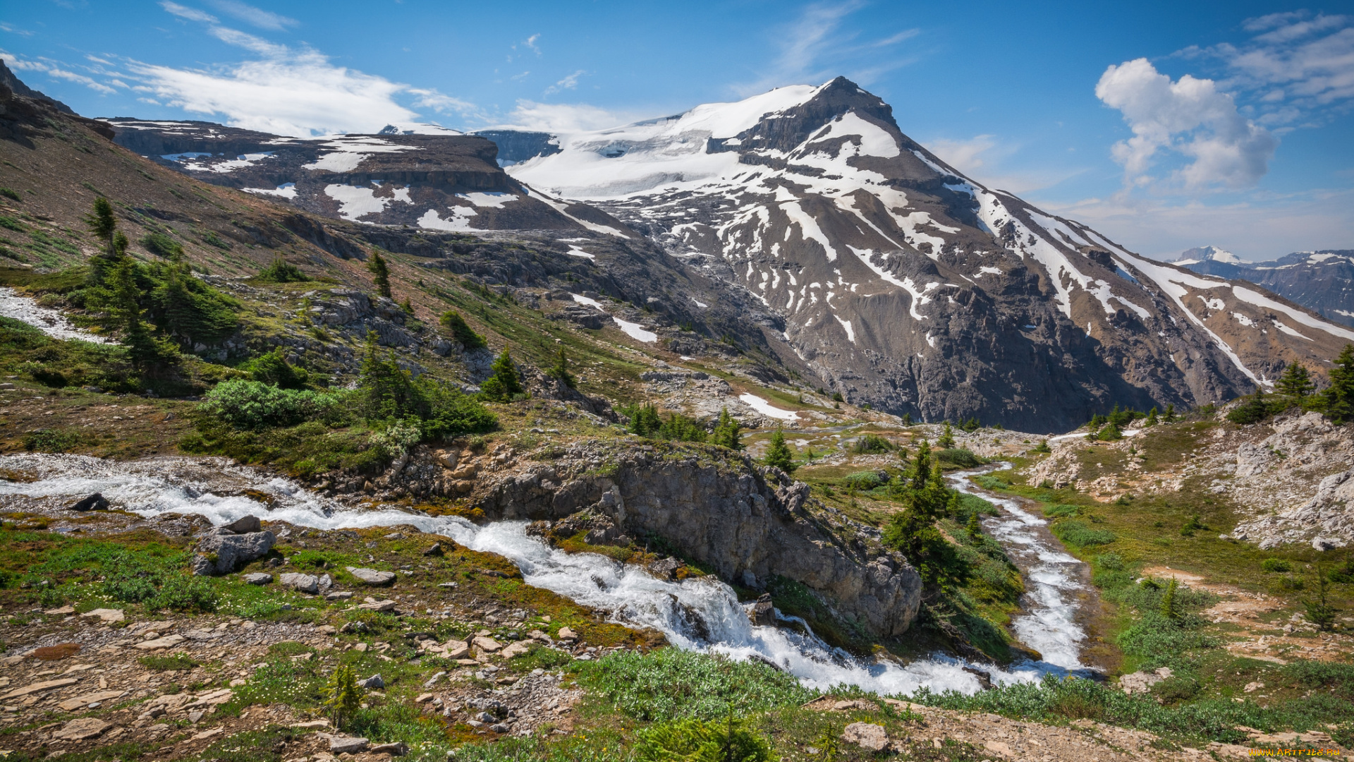 природа, горы, простор