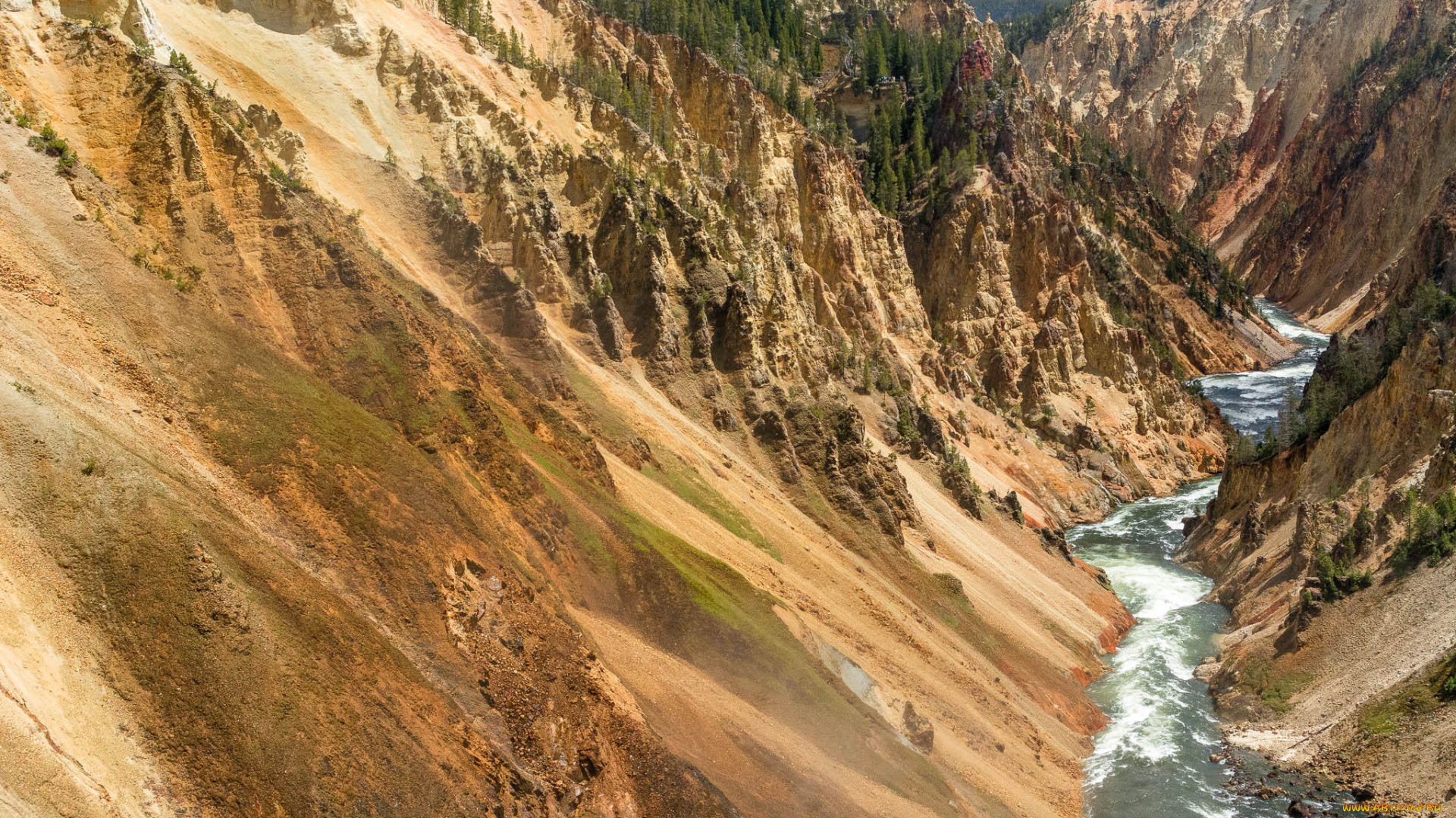 природа, горы, простор