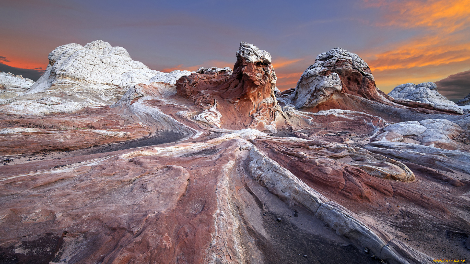 природа, пустыни, простор