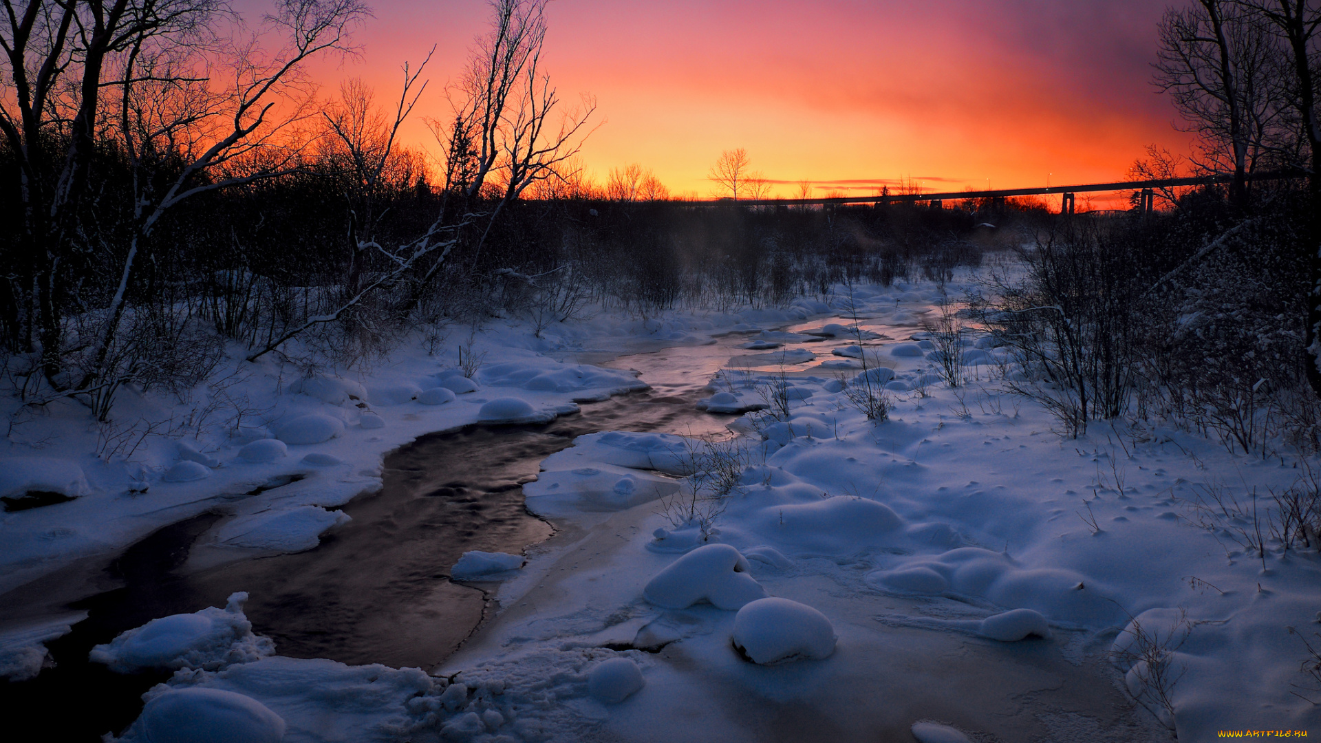 природа, восходы, закаты, простор
