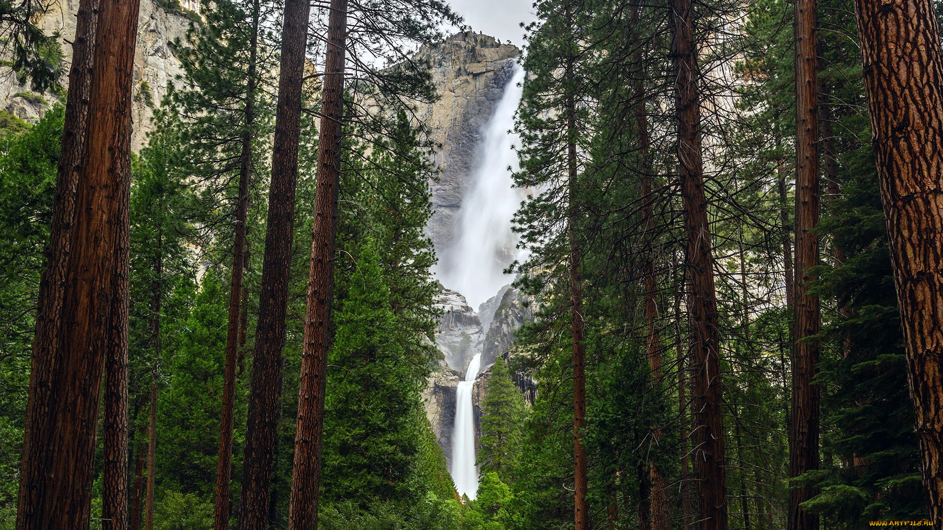 yosemite, national, park, sierra, nevada, природа, водопады, yosemite, national, park, sierra, nevada