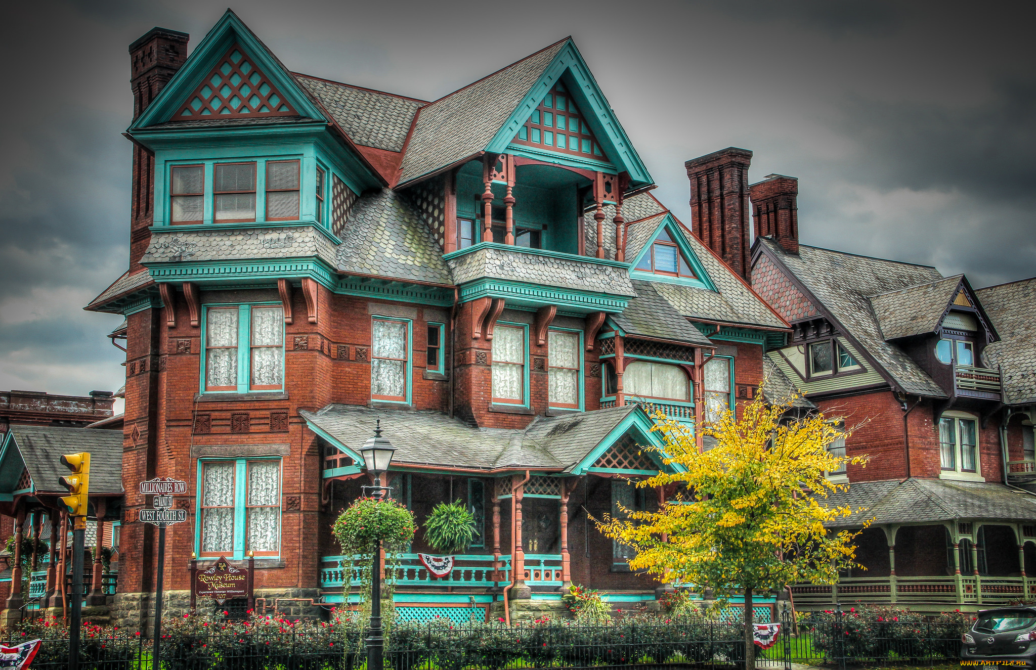 города, -, здания, , дома, простор