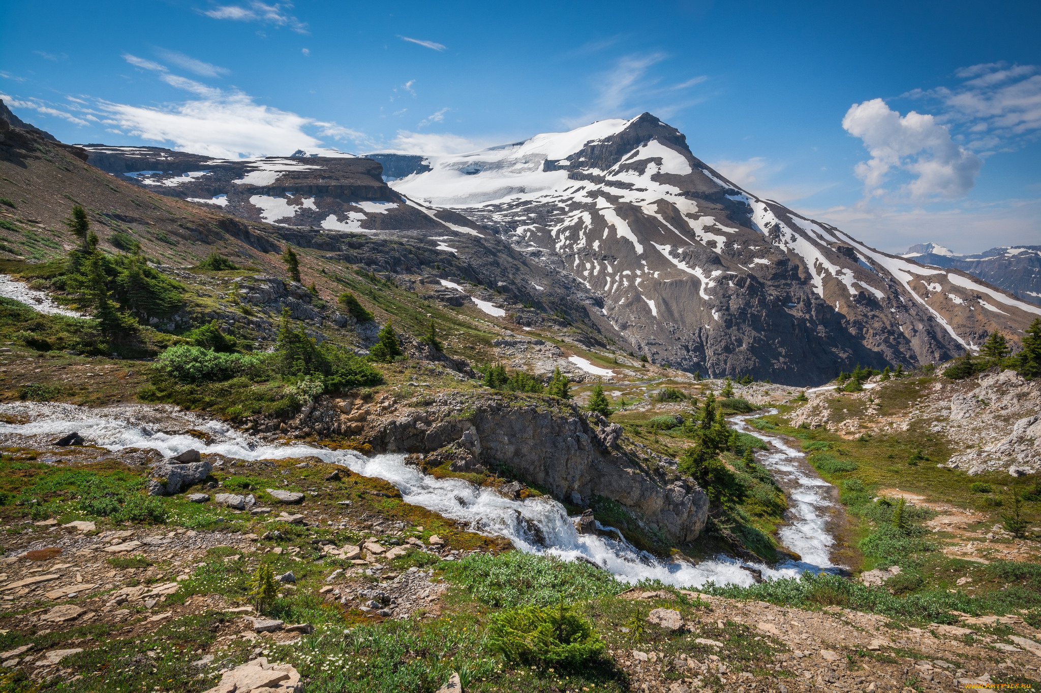 природа, горы, простор