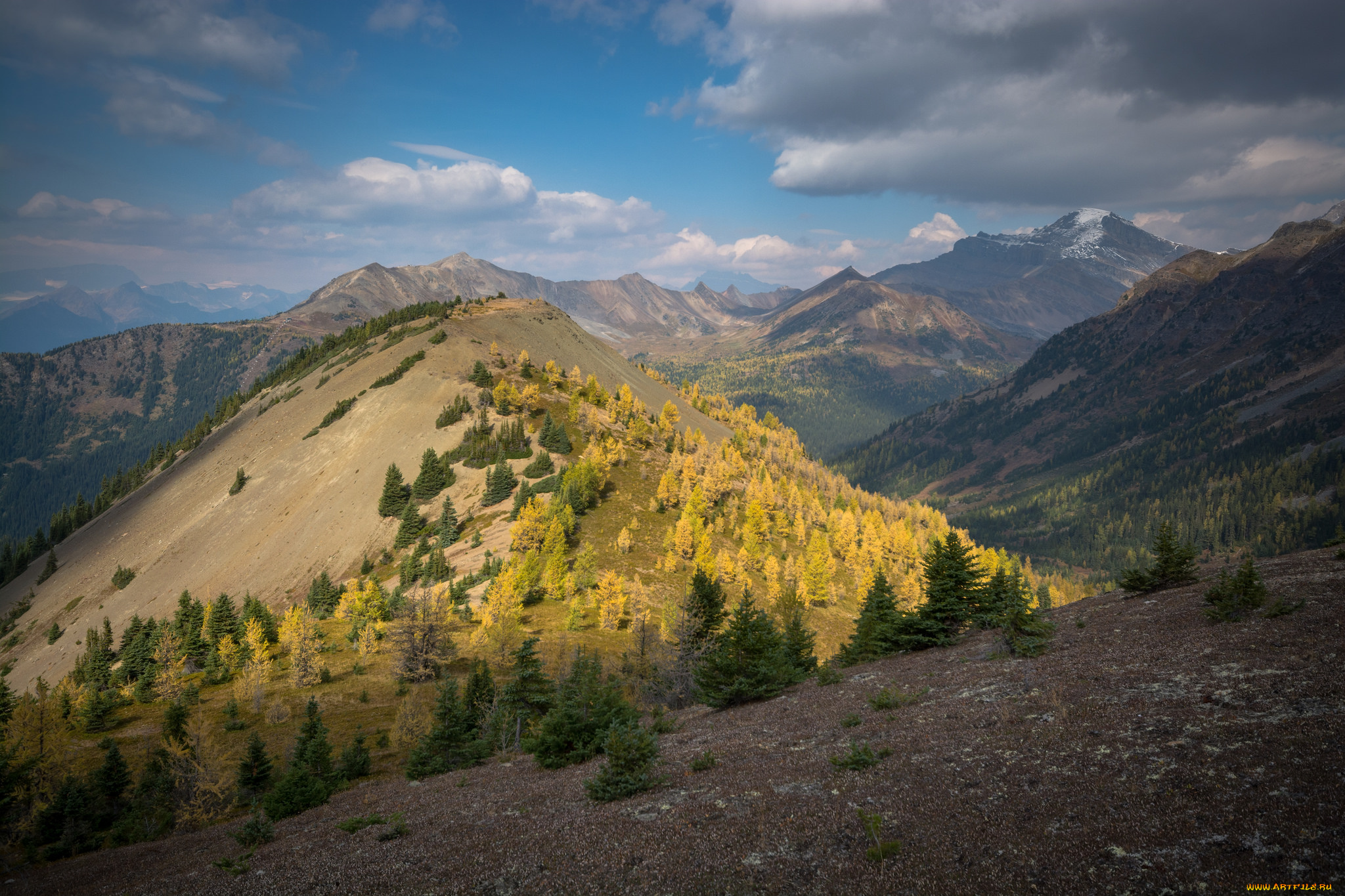 природа, горы, простор