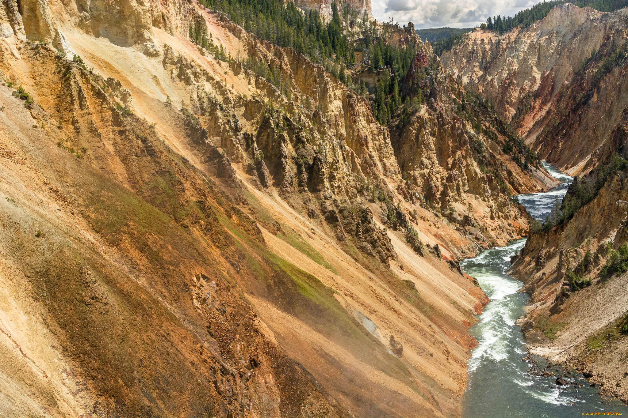 природа, горы, простор