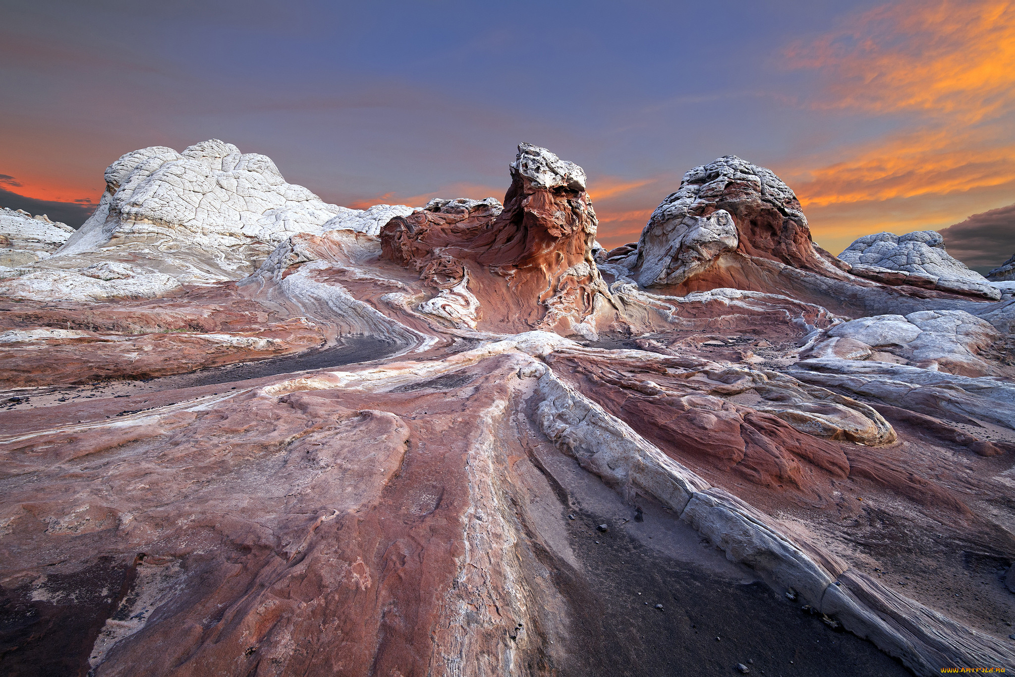 природа, пустыни, простор