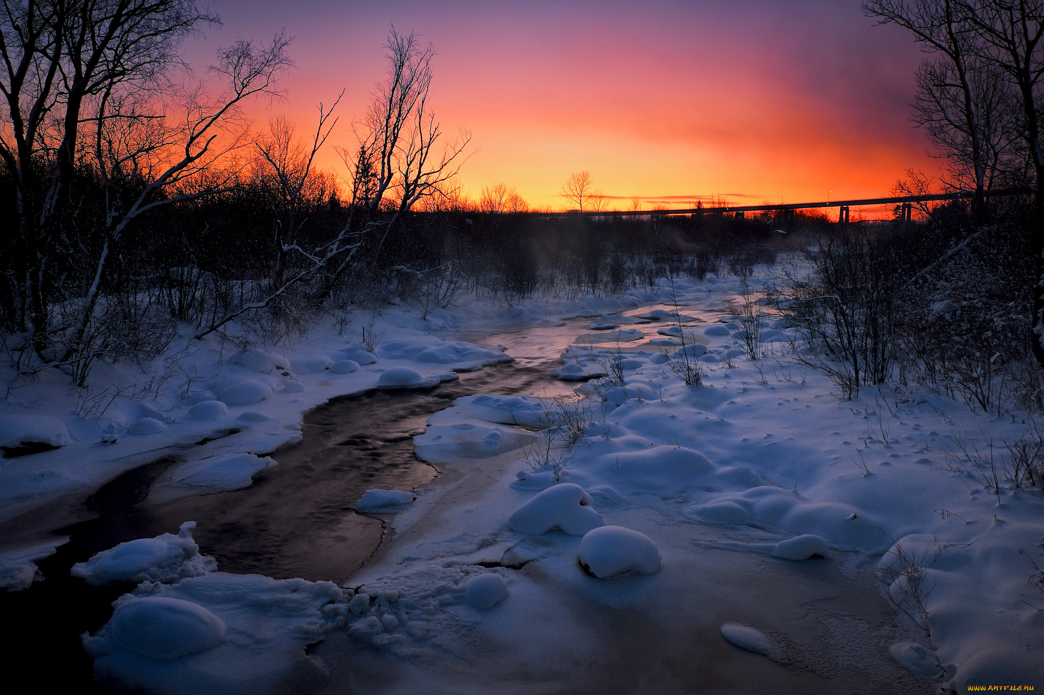 природа, восходы, закаты, простор