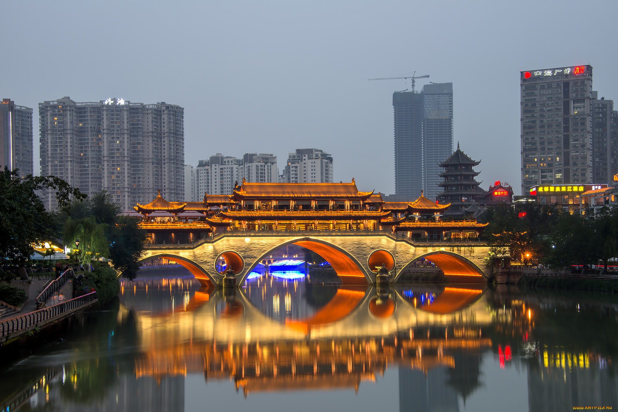 anshun, bridge, , chengdu, города, -, мосты, простор