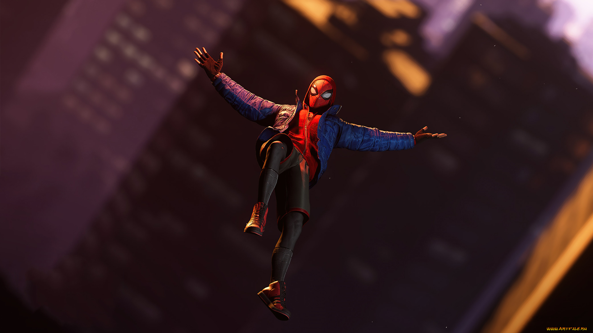 видео, игры, marvel`s, spider-man, marvel's, spider-man, miles, morales