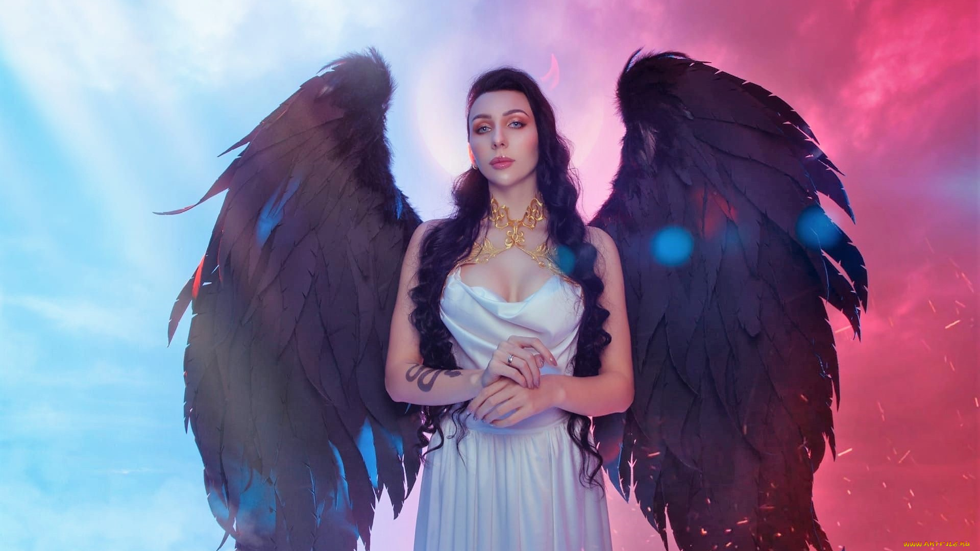 девушки, ольга, кожевникова, , lady, bell, ораз, ангел, крылья