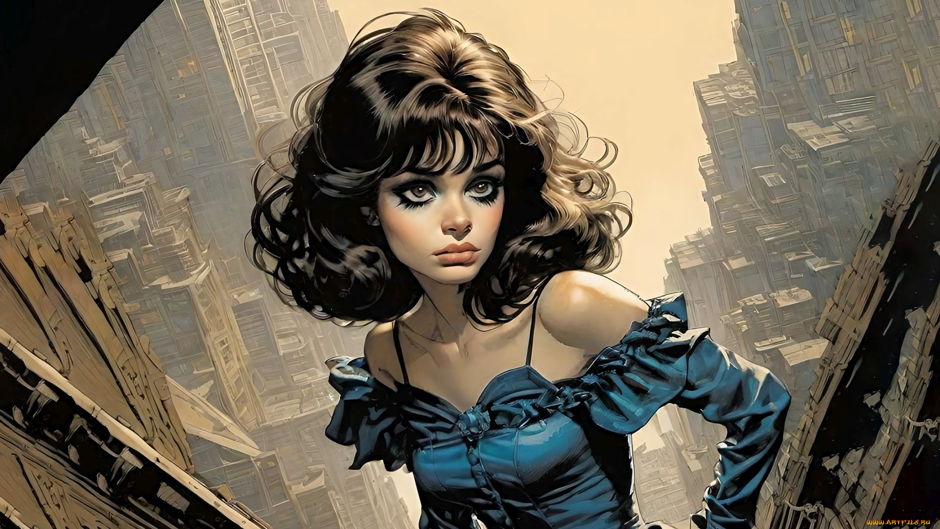 фэнтези, девушки, нейросети, графика, нейроарт, ai, art, нейронные, сети, рисунки, нейро, искусство