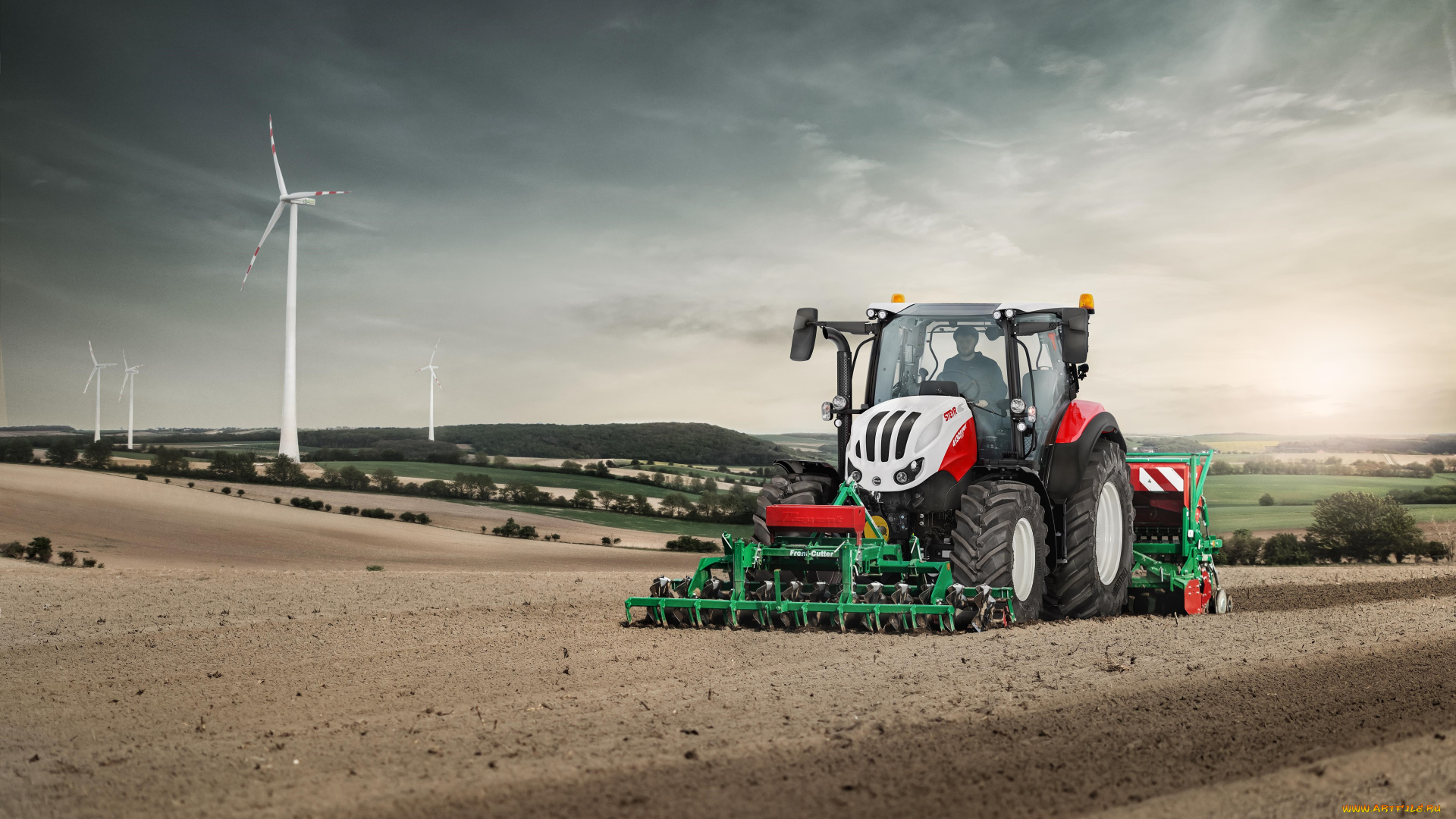 техника, тракторы, steyr