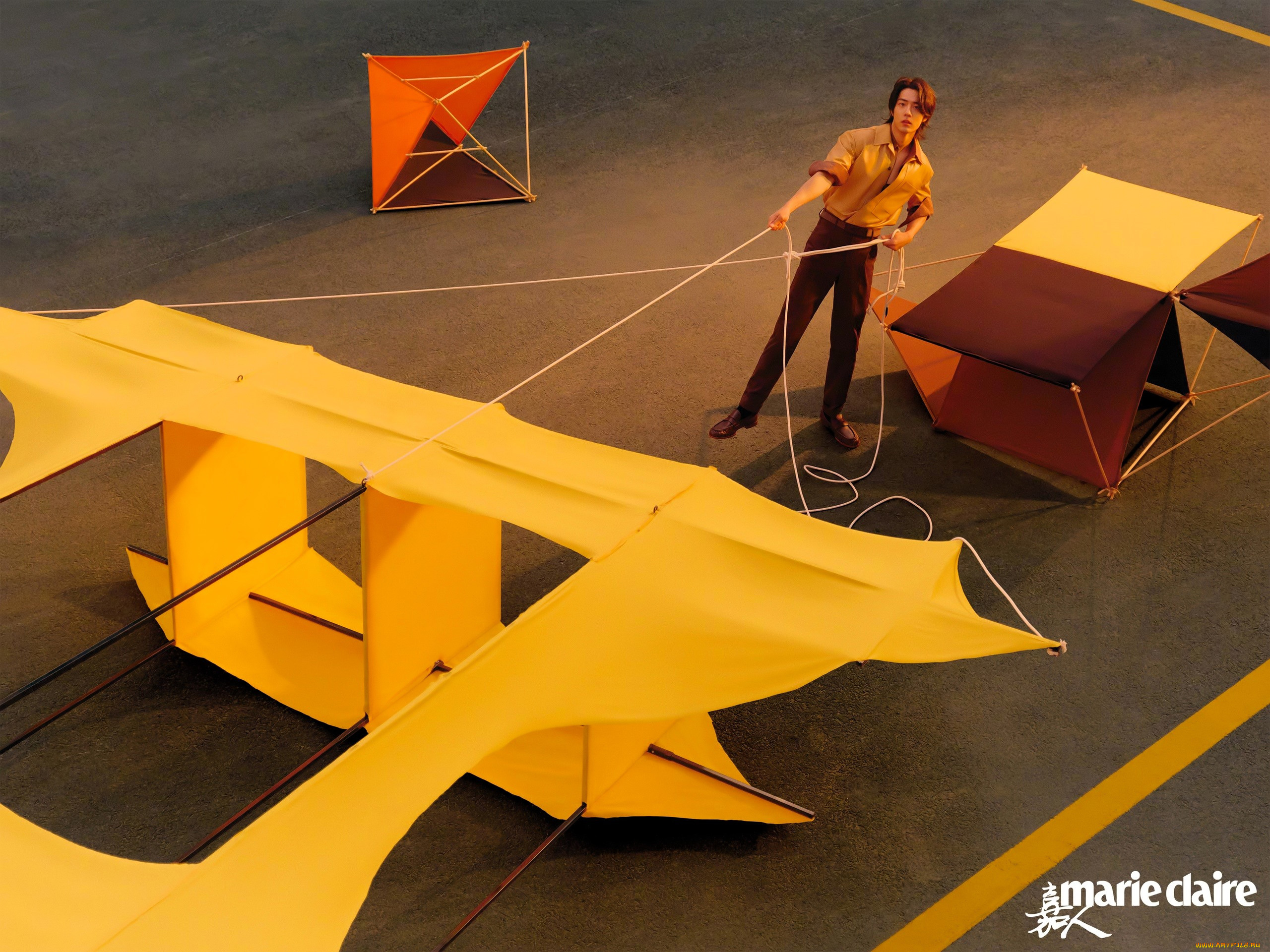 мужчины, xiao, zhan, актер, детали, механизм