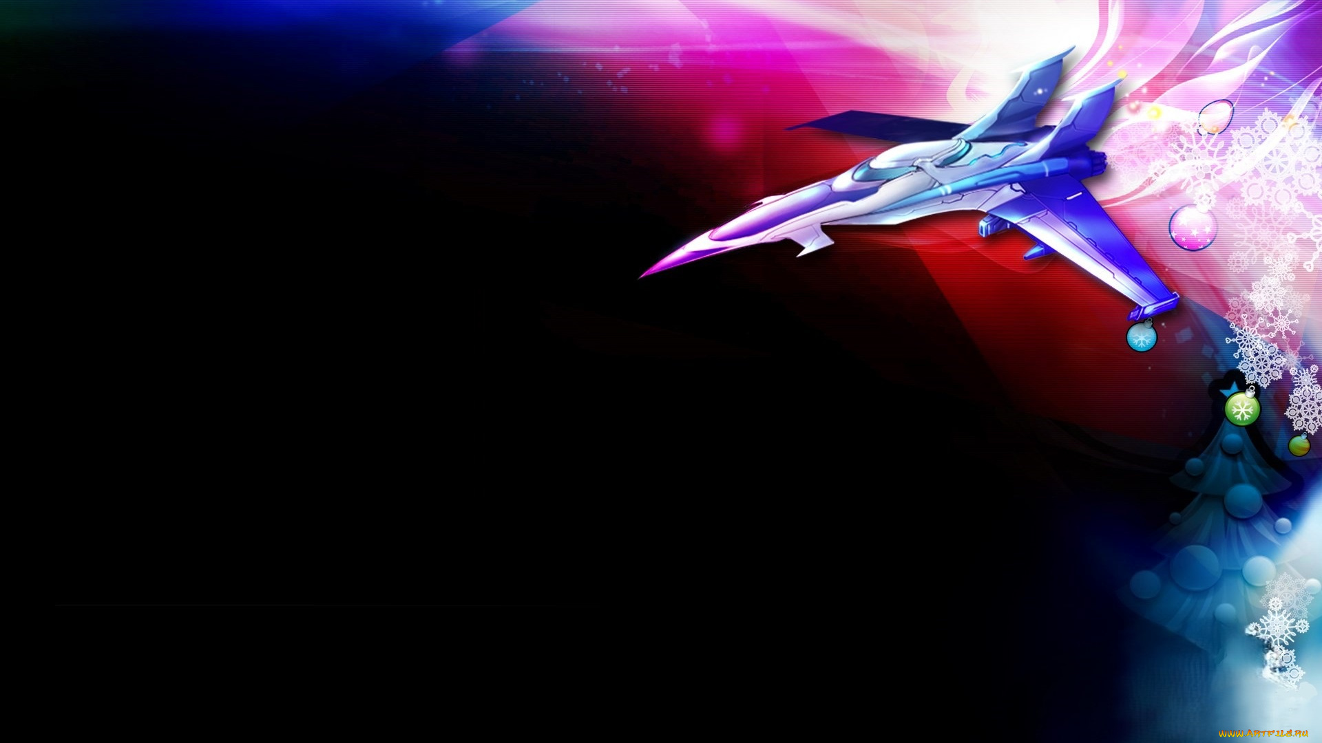 видео, игры, zero, online, самолет, ёлка, шарики