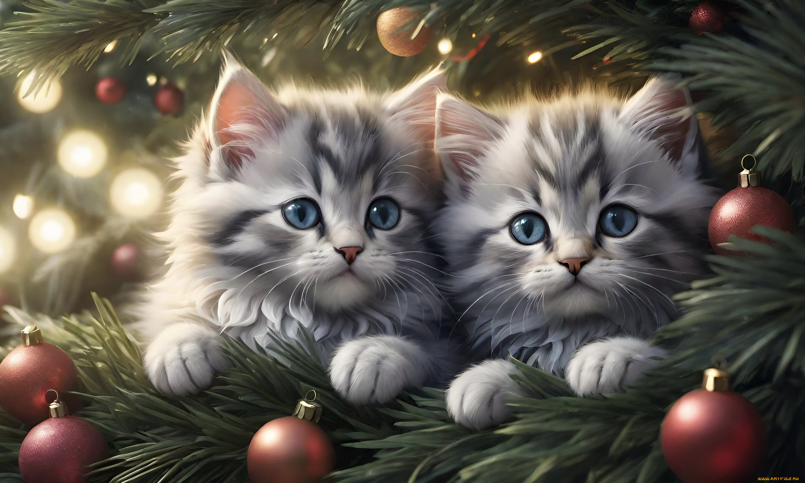 праздничные, -, разное, , новый, год, кот, кошка