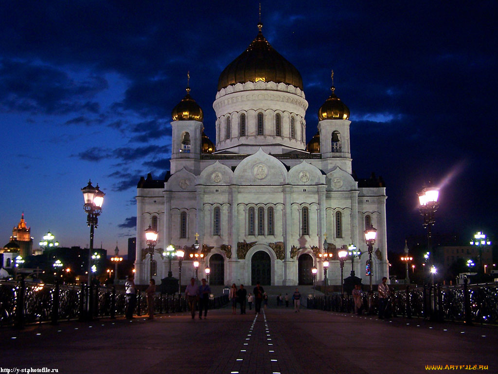 москва, храм, христа, спасителя, города, россия