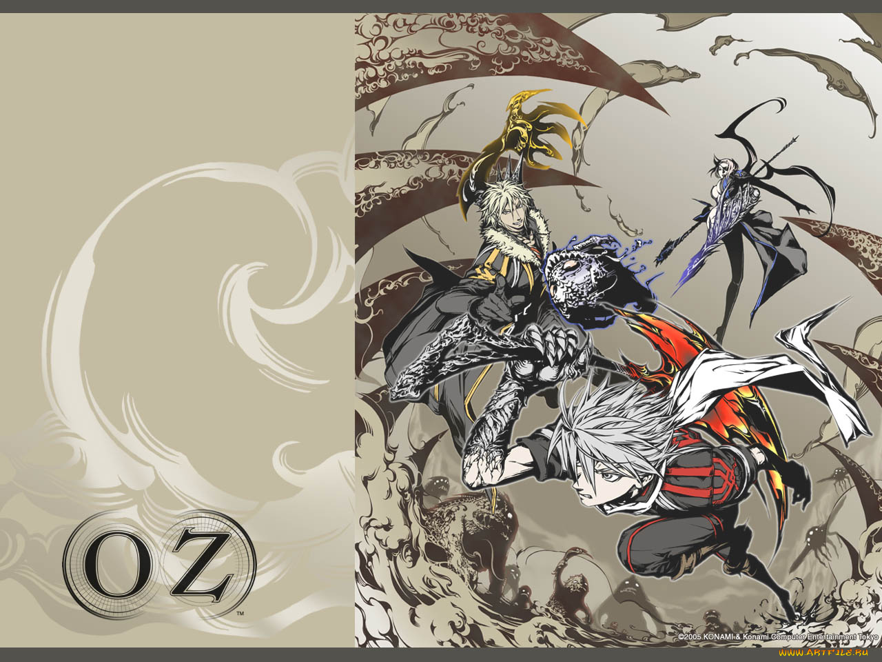 аниме, weapon, blood, technology