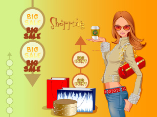 обоя векторная, графика