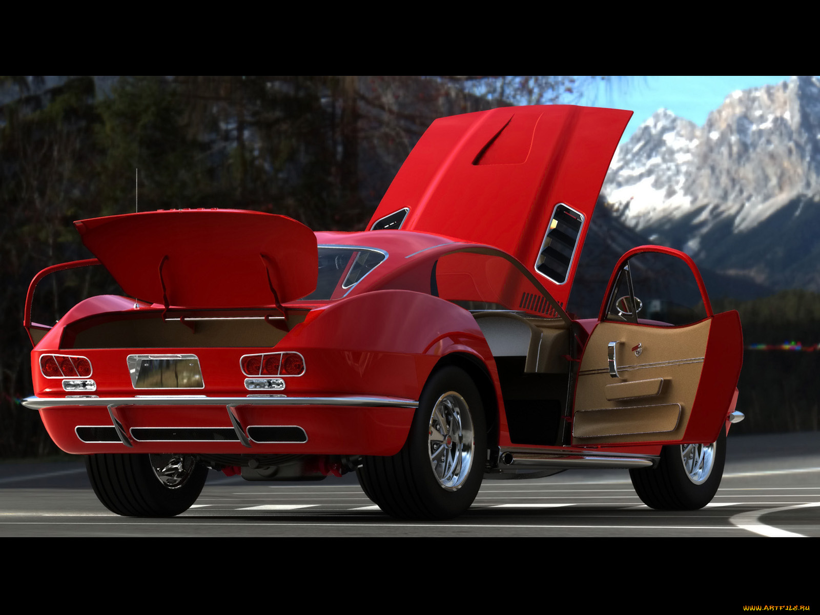 автомобили, 3д