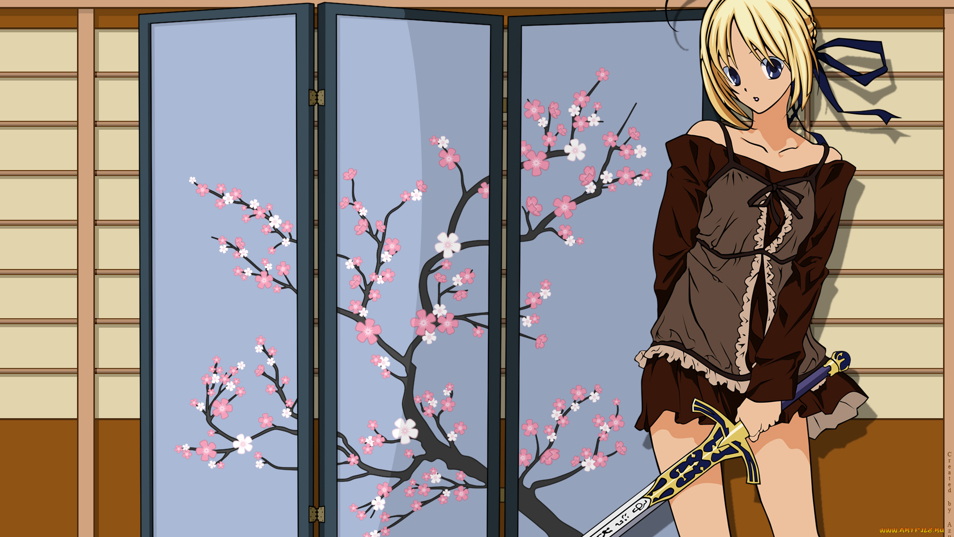 аниме, fate, stay, night