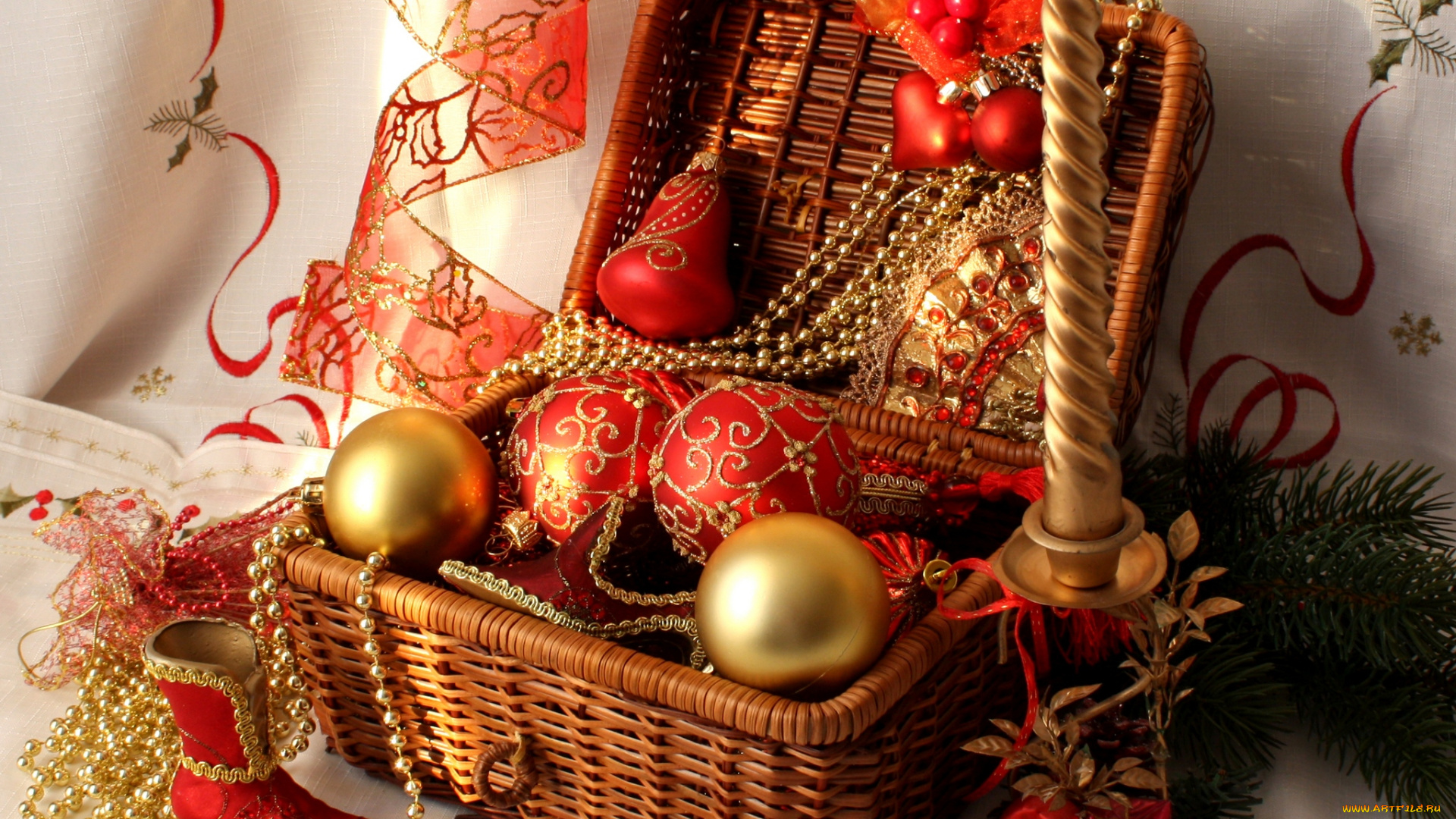 еленка, ожидании, новогодней, сказки, праздничные, украшения