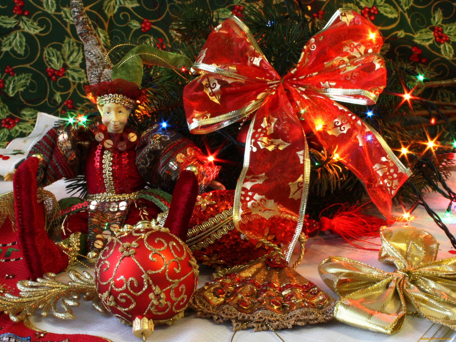 еленка, готовимся, любимому, празднику, праздничные, украшения