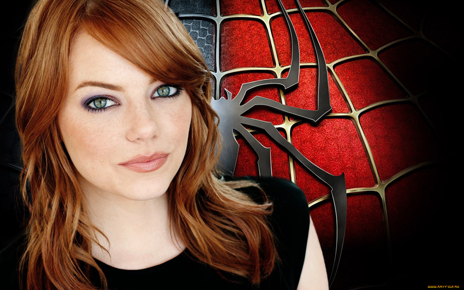 кино, фильмы, the, amazing, spider, man, emma, stone, человек, паук, девушка, причёска