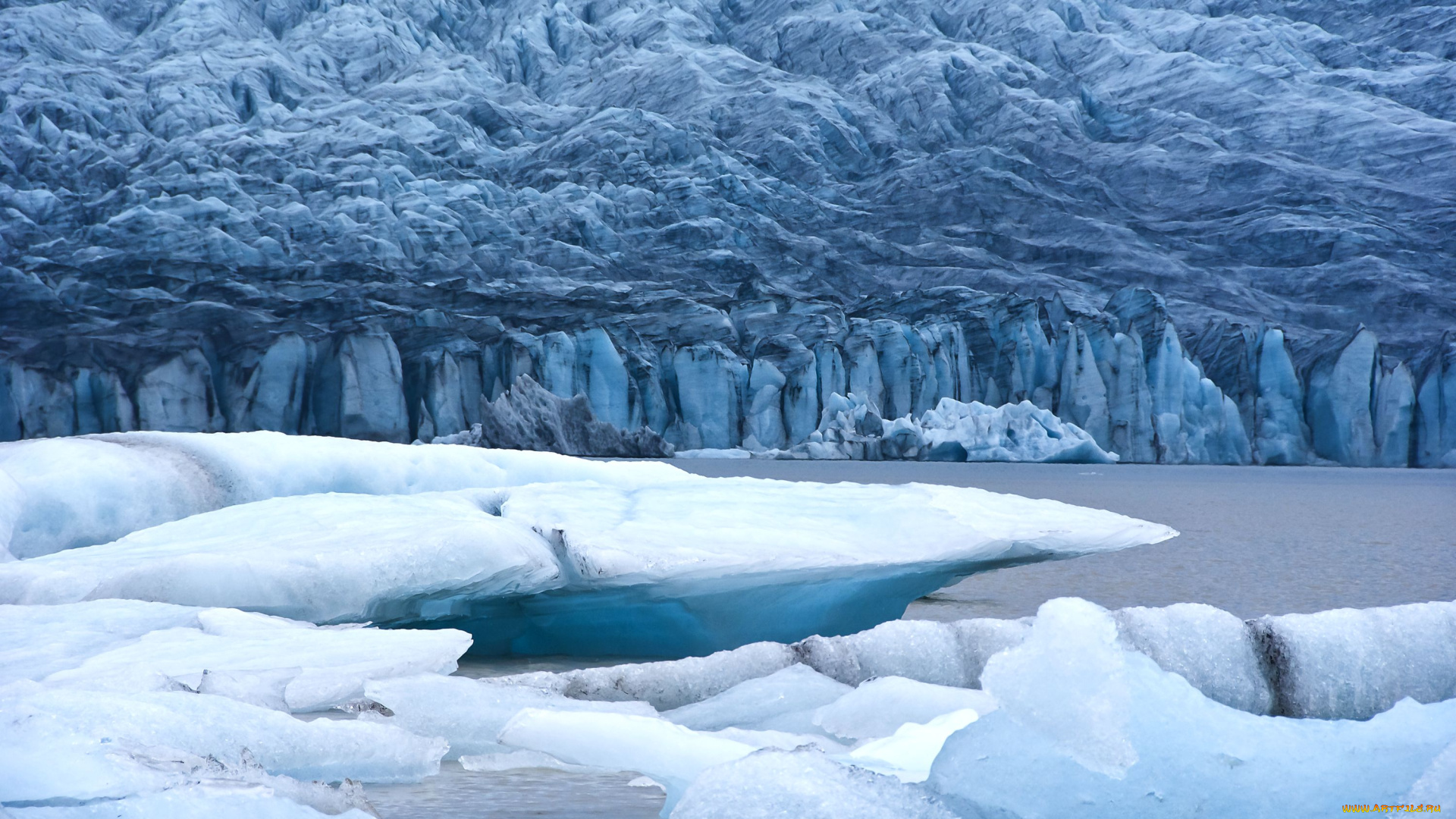 природа, айсберги, ледники, льды, торосы