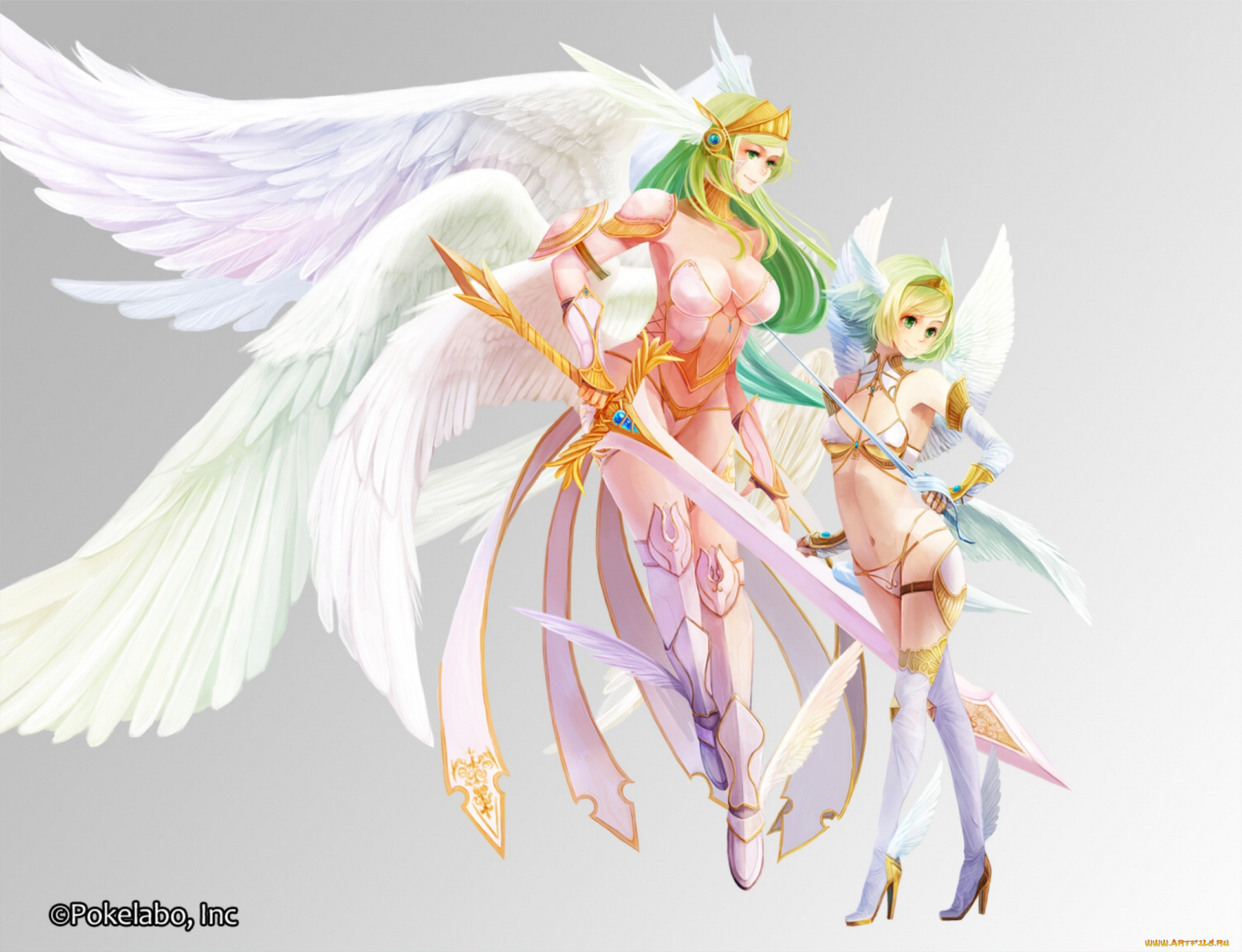 аниме, angels, demons, ангелы, меч