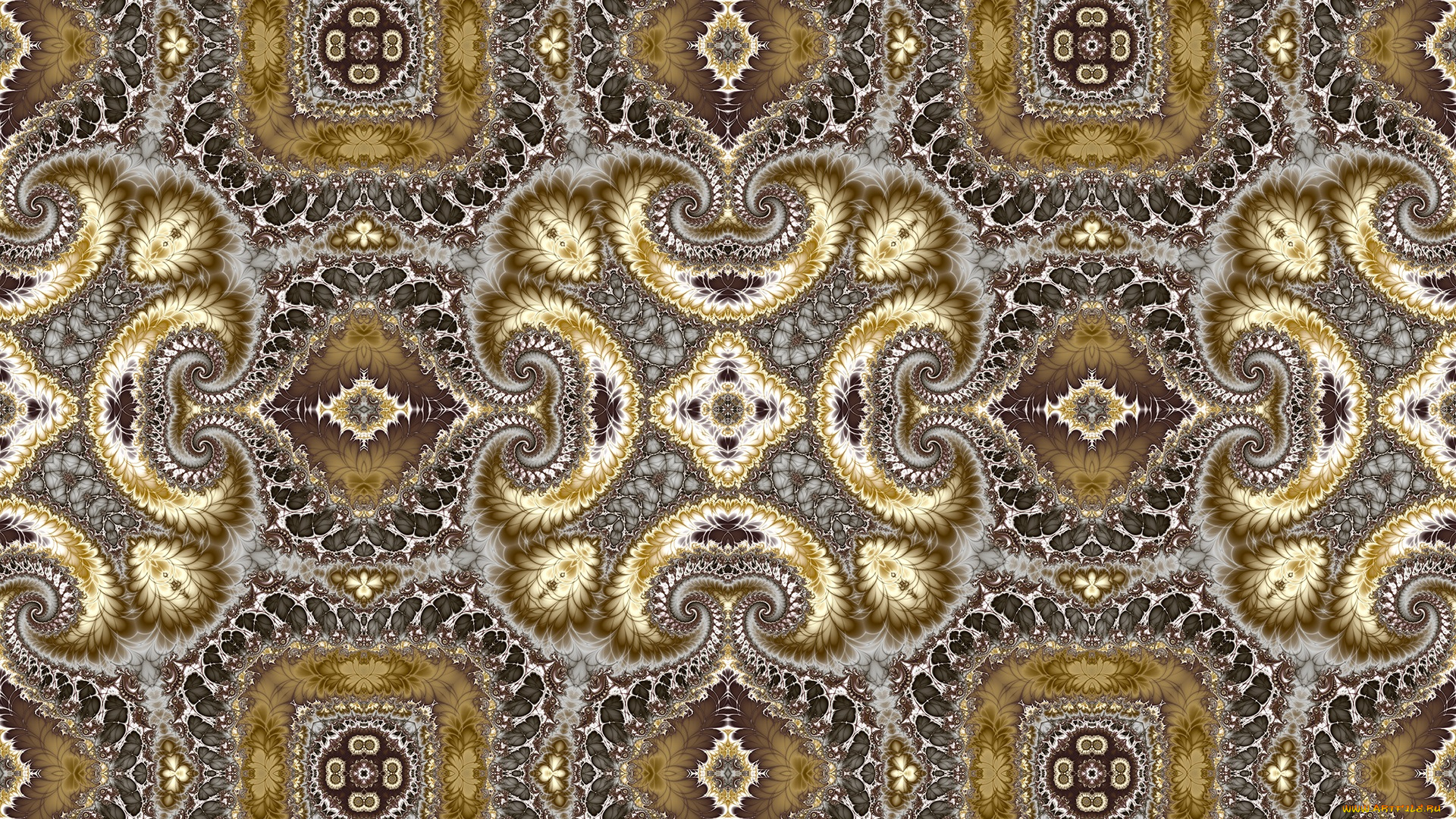 3д, графика, fractal, , фракталы, фон, цвета, узор