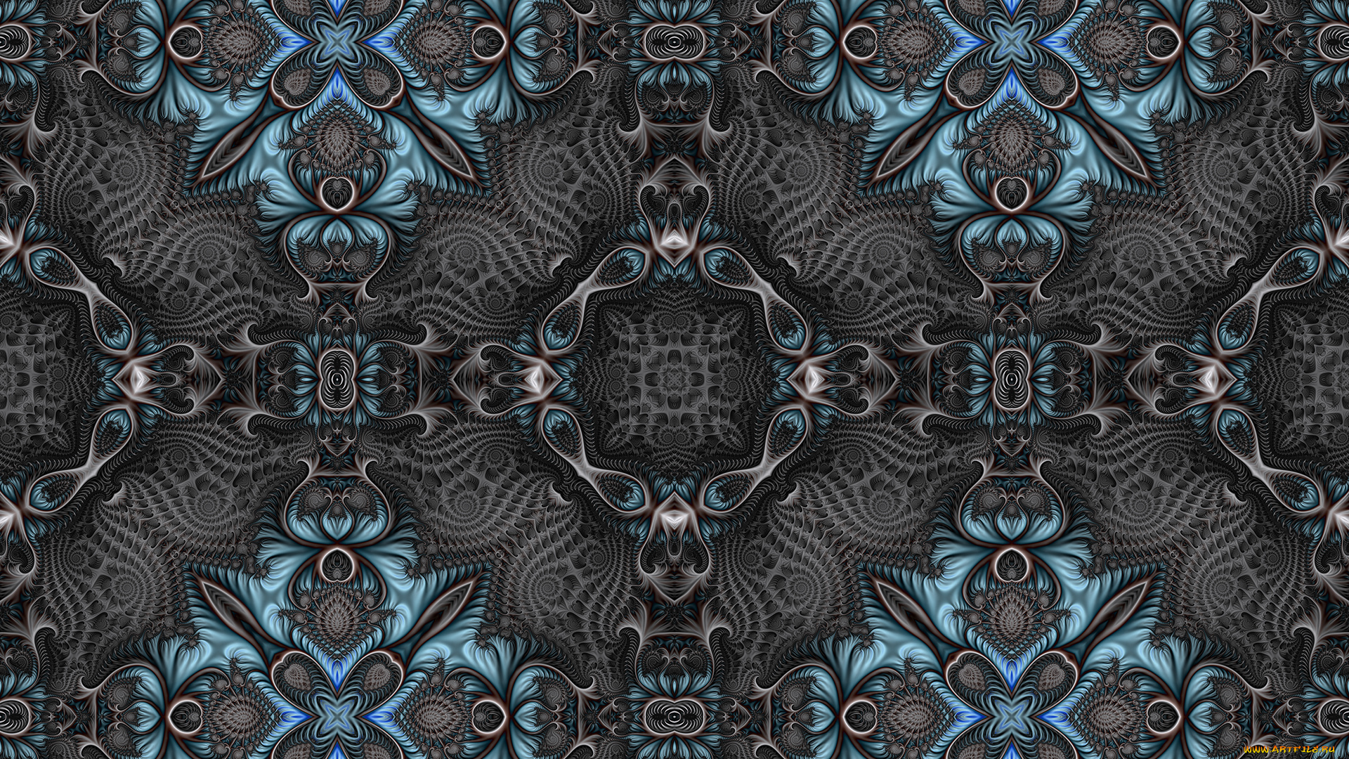 3д, графика, fractal, , фракталы, узор, цвета, фон