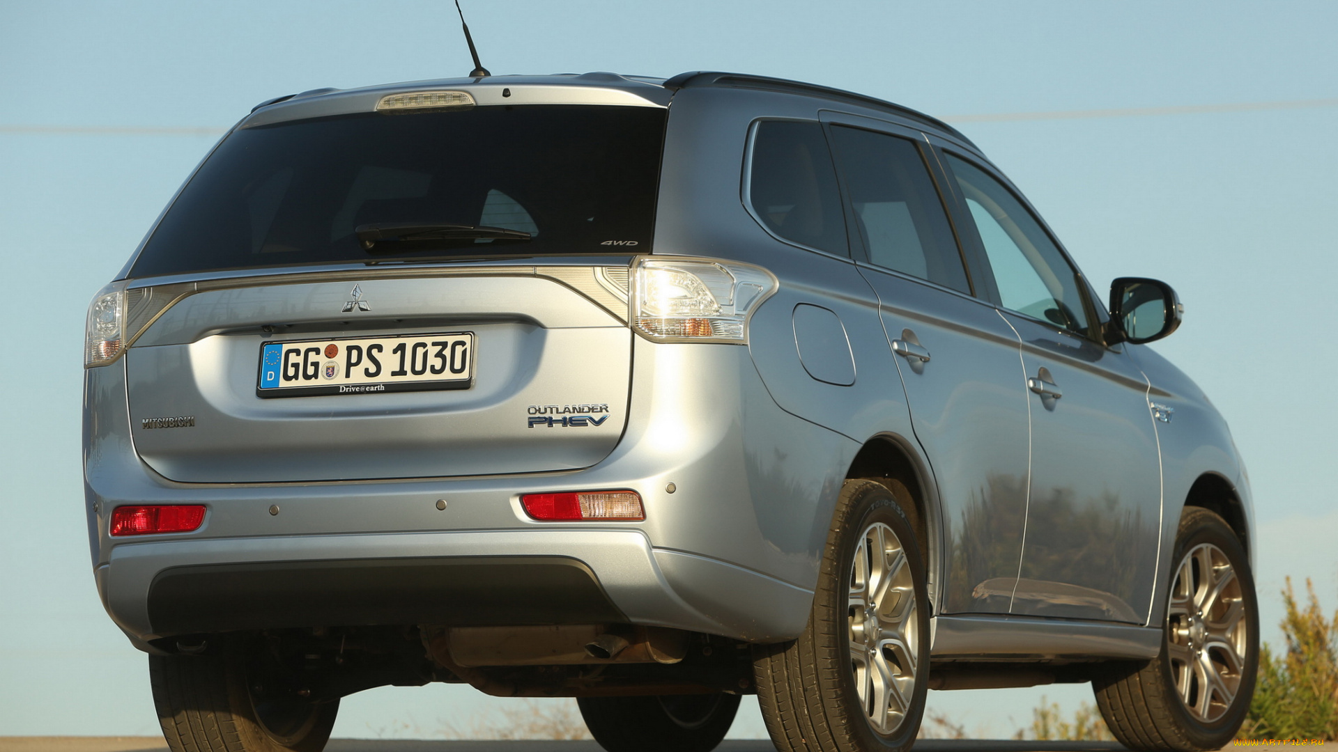 автомобили, mitsubishi, 2012г, outlander, phev