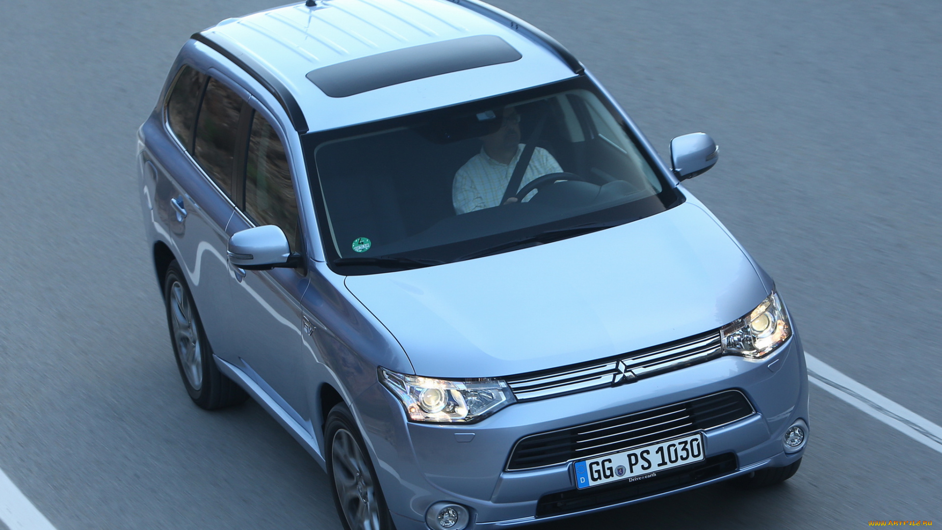 автомобили, mitsubishi, outlander, 2012г, phev