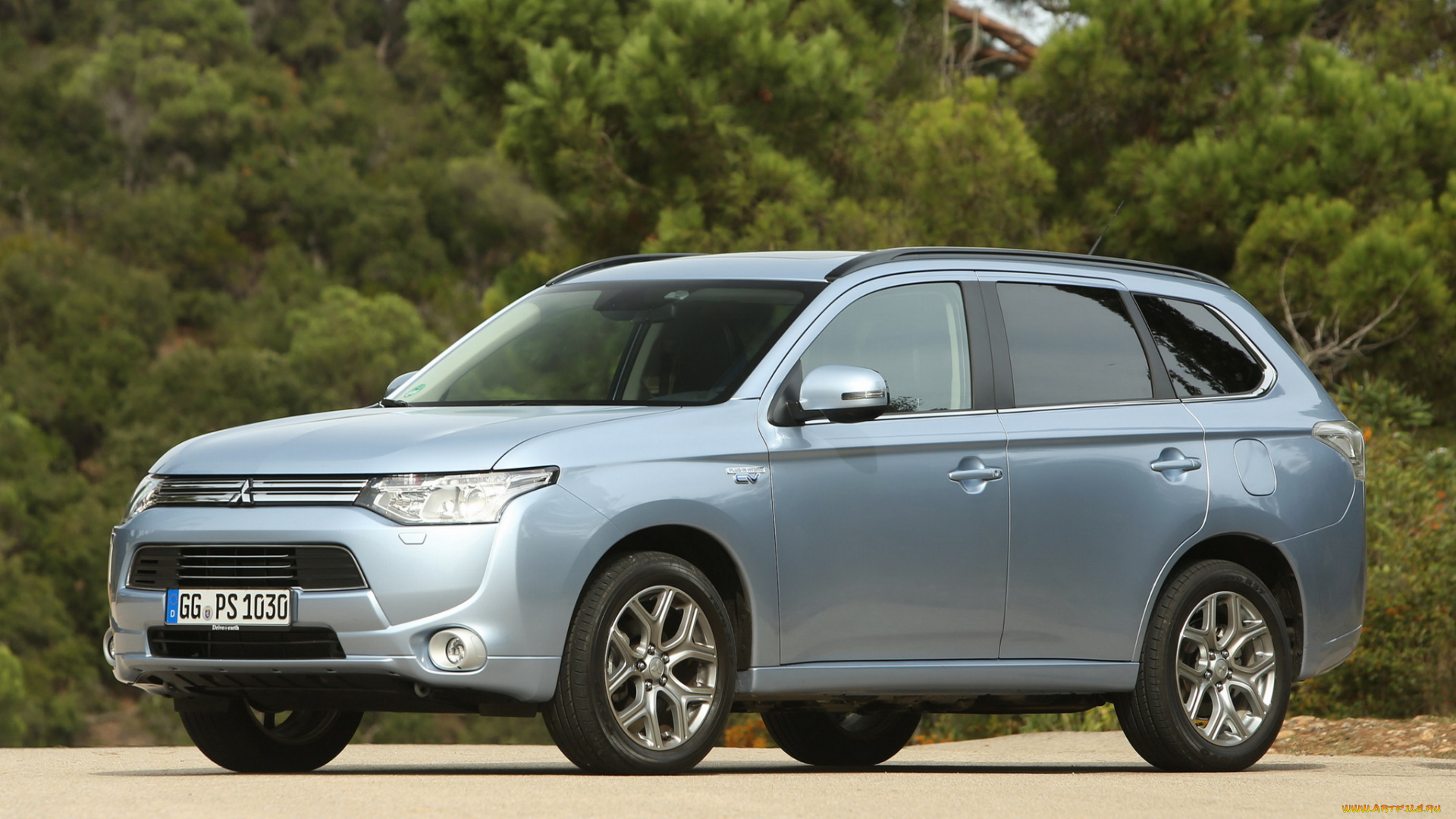 автомобили, mitsubishi, phev, outlander, 2012г
