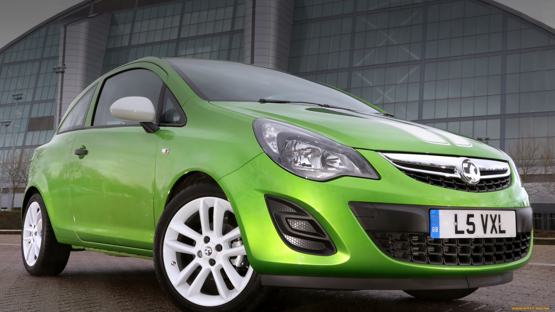 автомобили, vauxhall, corsa, sting, d, 2013г, зеленый