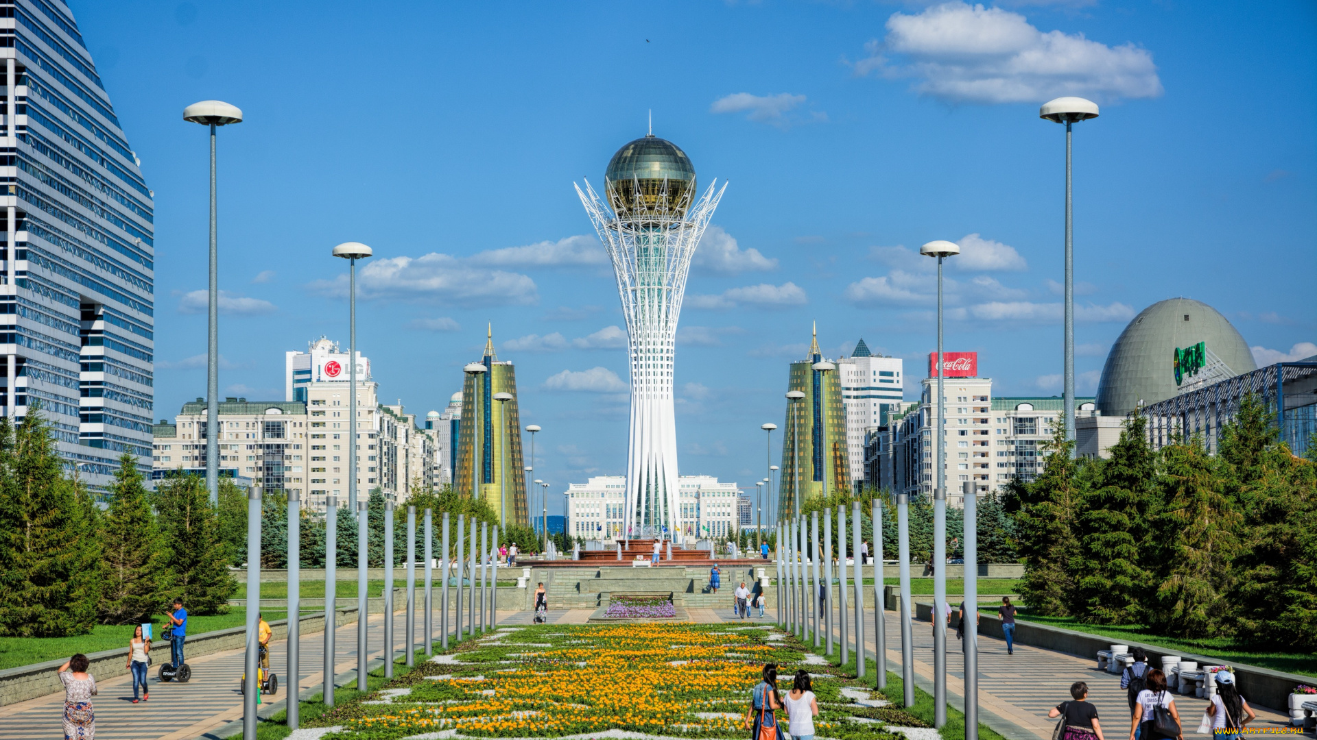 города, астана, , казахстан, столица, азия