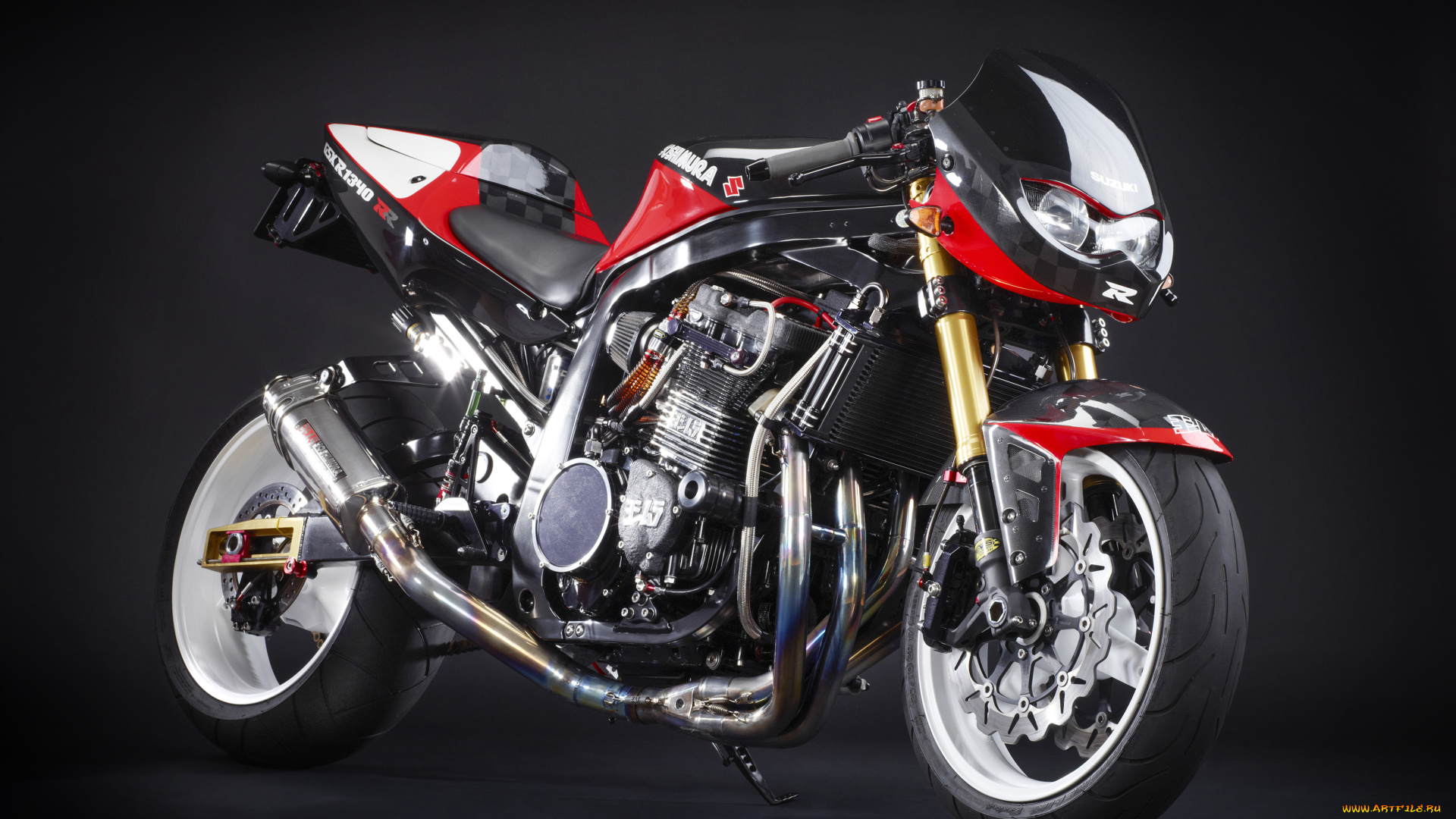 мотоциклы, suzuki, custom, bike