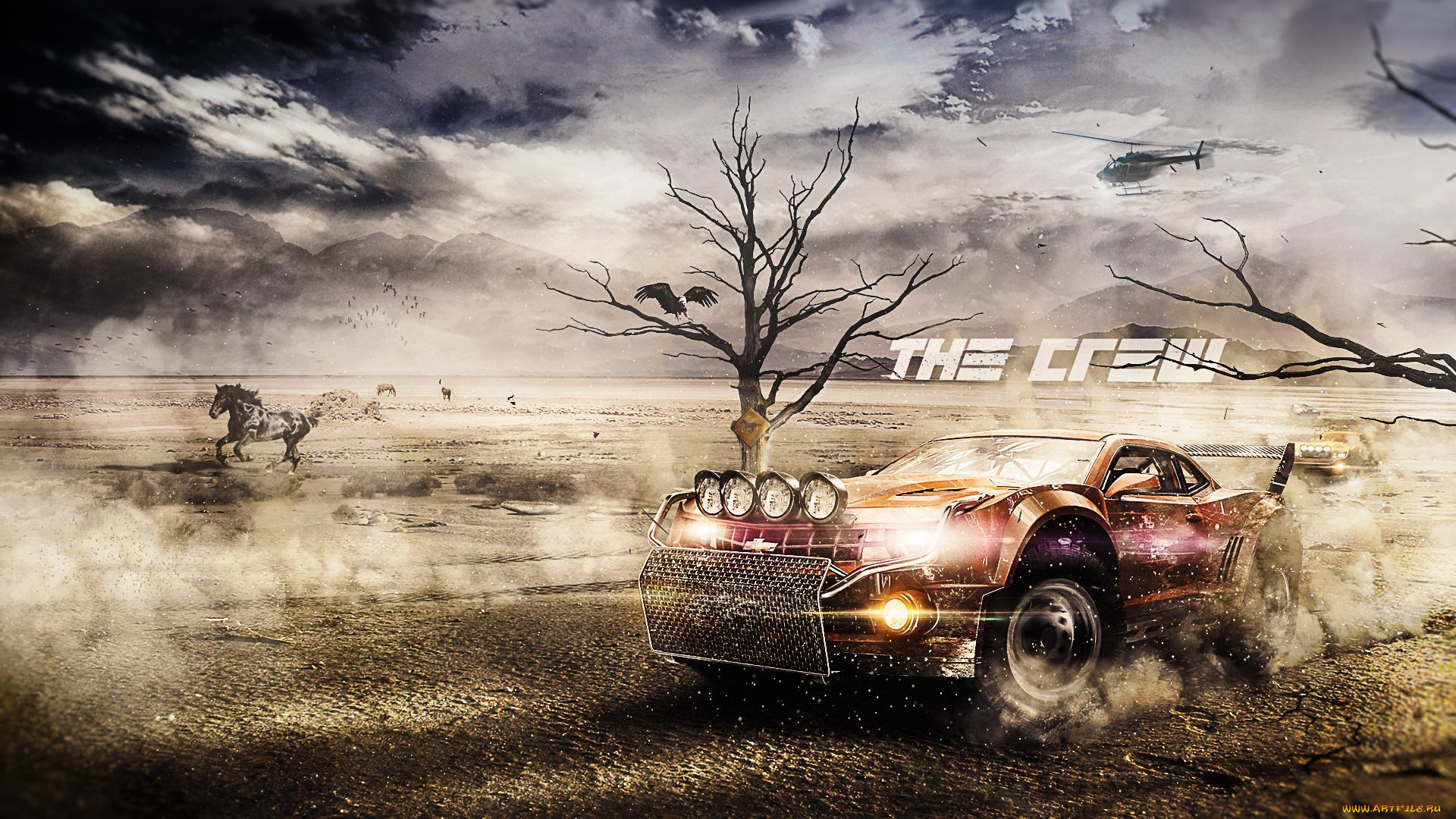 the, crew, видео, игры, гонки