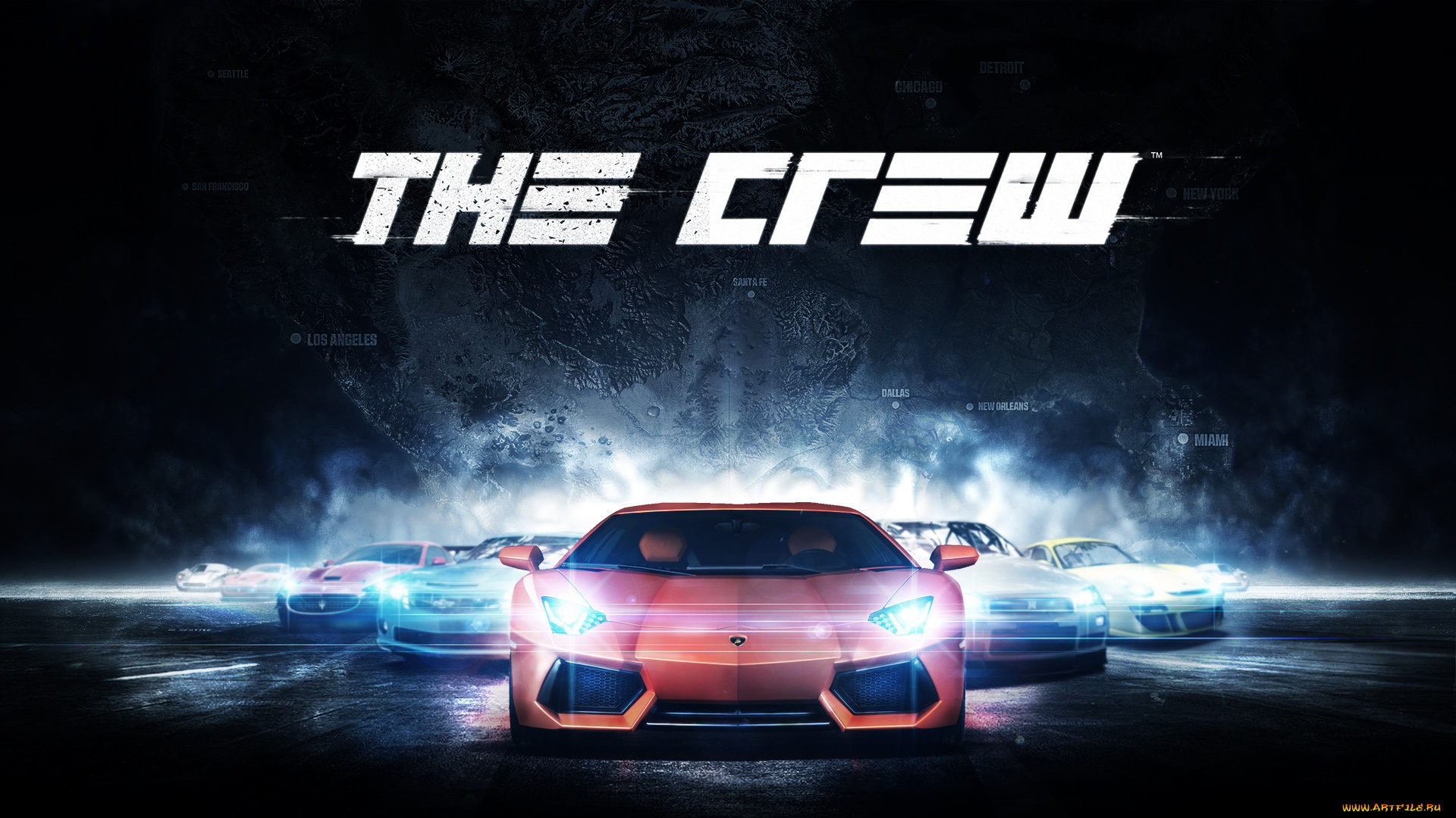 the, crew, видео, игры, гонки