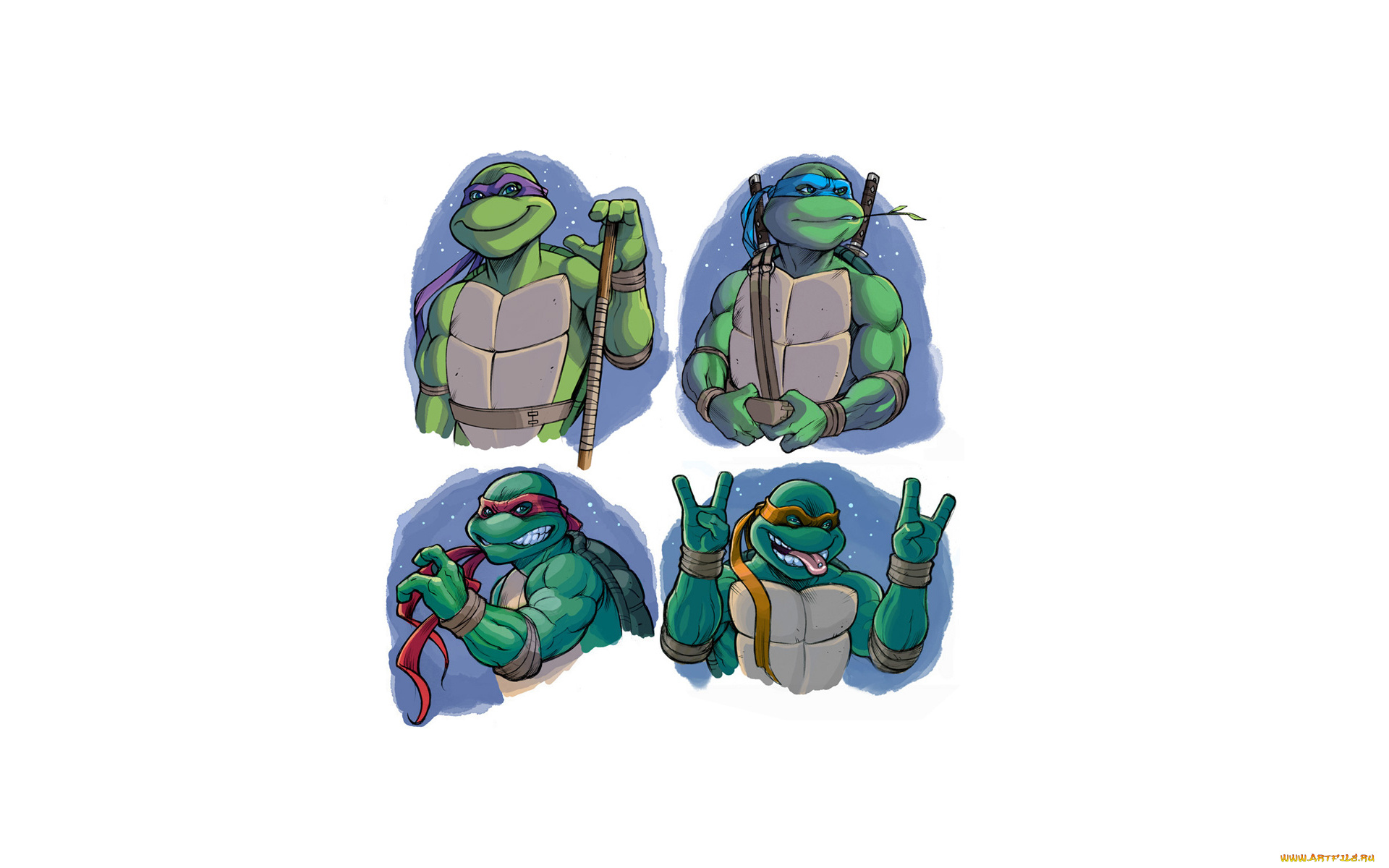 Черепашки, ниндзя, мультфильмы, tmnt, teenage, mutant, ninja, turtles, Черепашки, ниндзя