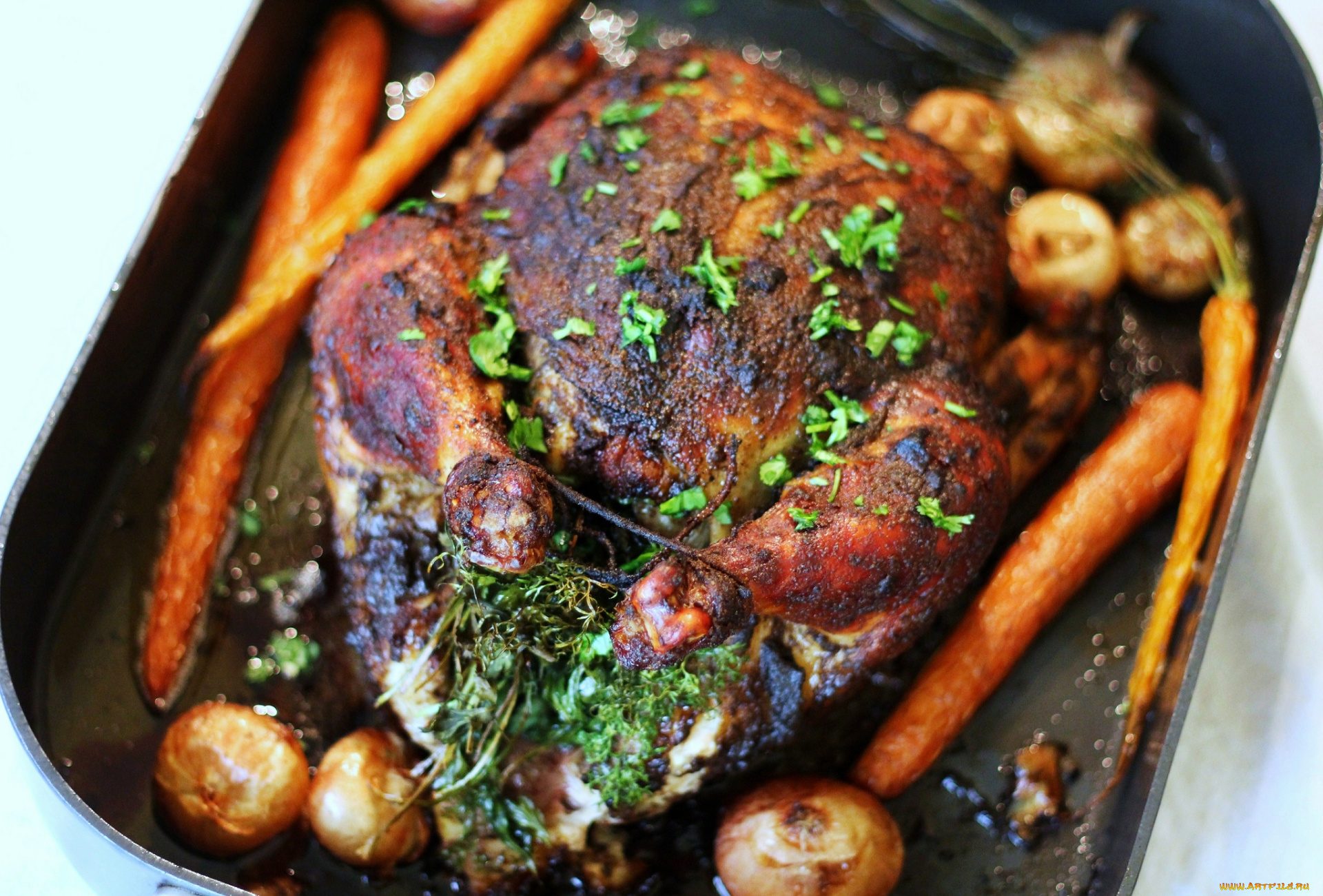 еда, мясные, блюда, курица, запеченная