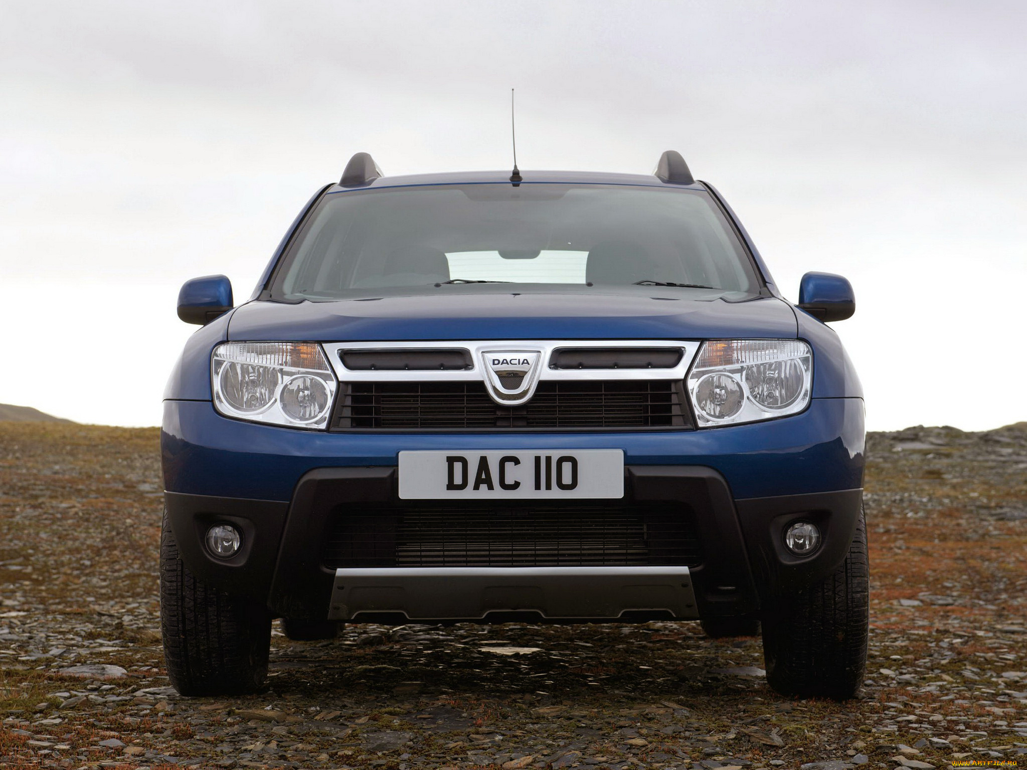 автомобили, dacia, uk-spec, duster, синий, 2013
