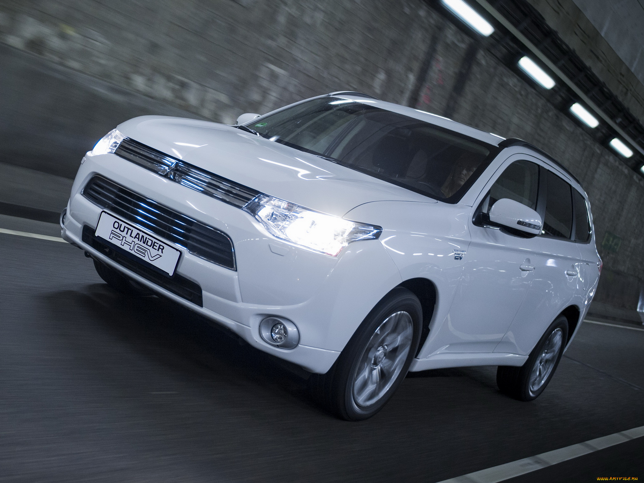 автомобили, mitsubishi, outlander, phev, 2012г