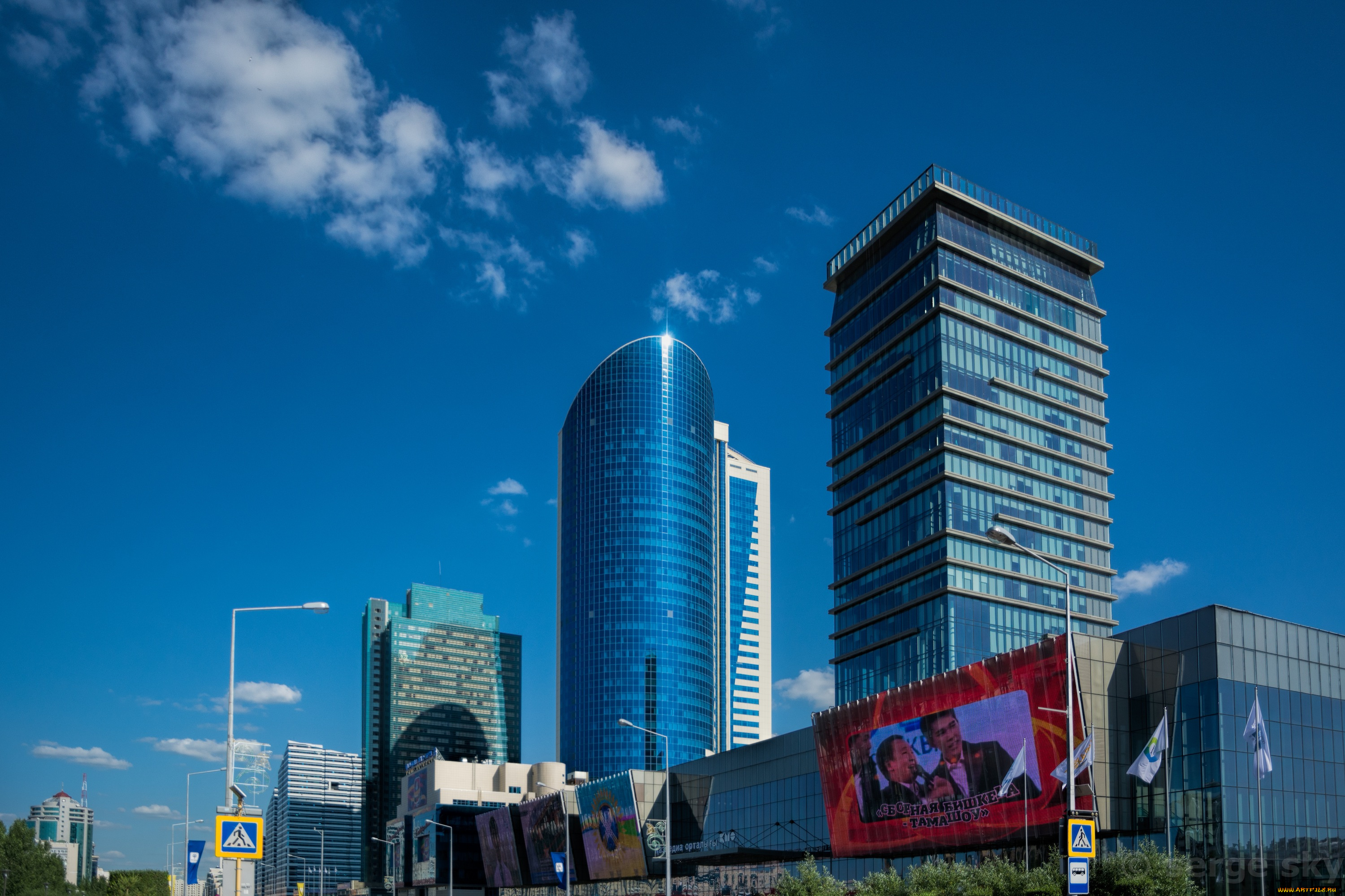 города, астана, , казахстан, азия, столица