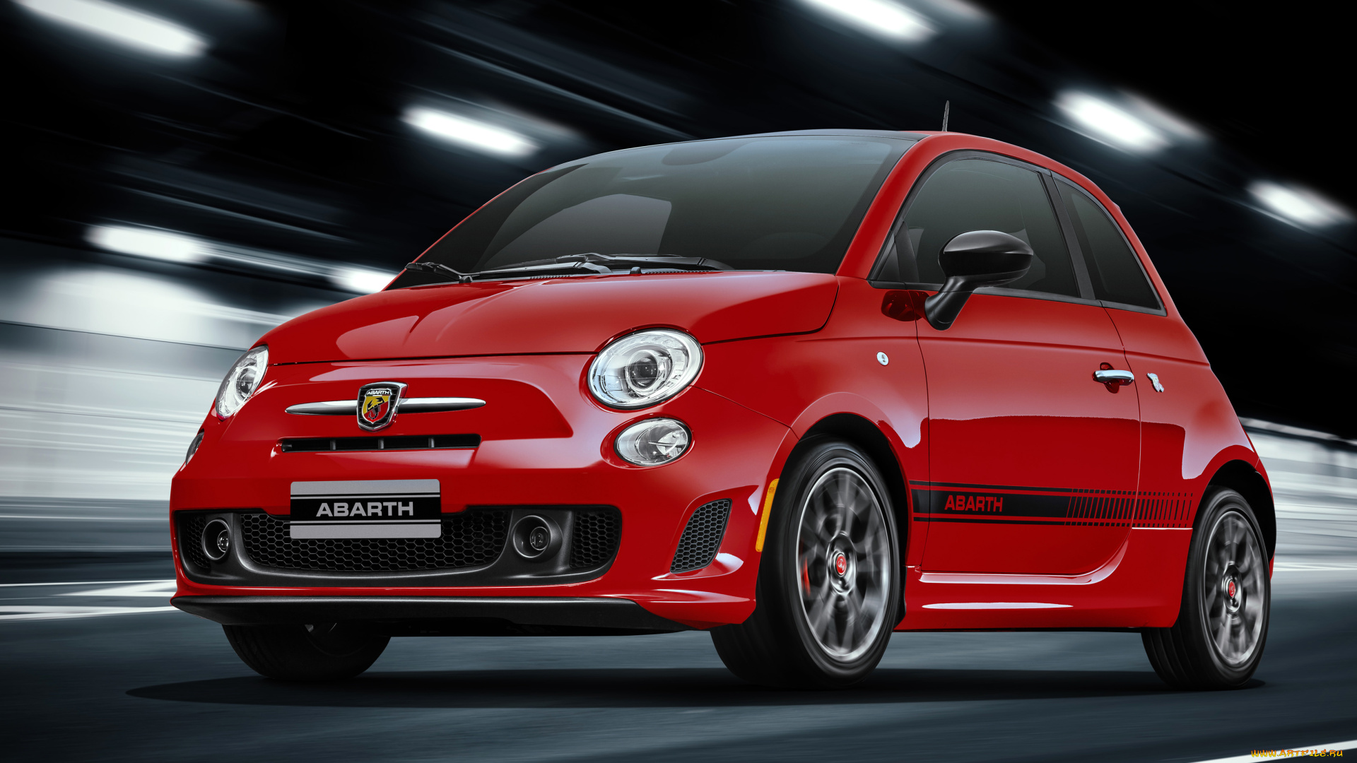 2014, abarth, 500, автомобили, fiat, бордовый, abarth