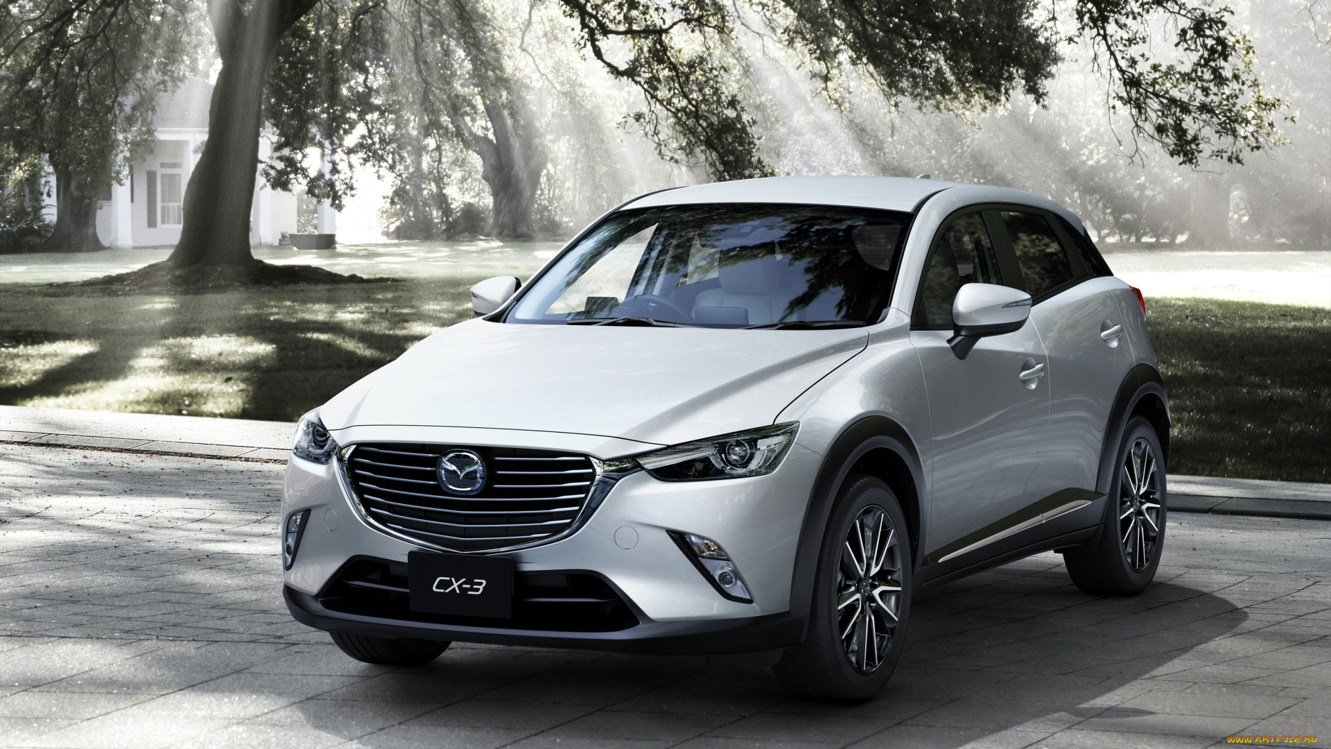 2015, mazda, cx-3, автомобили, mazda, серебристый
