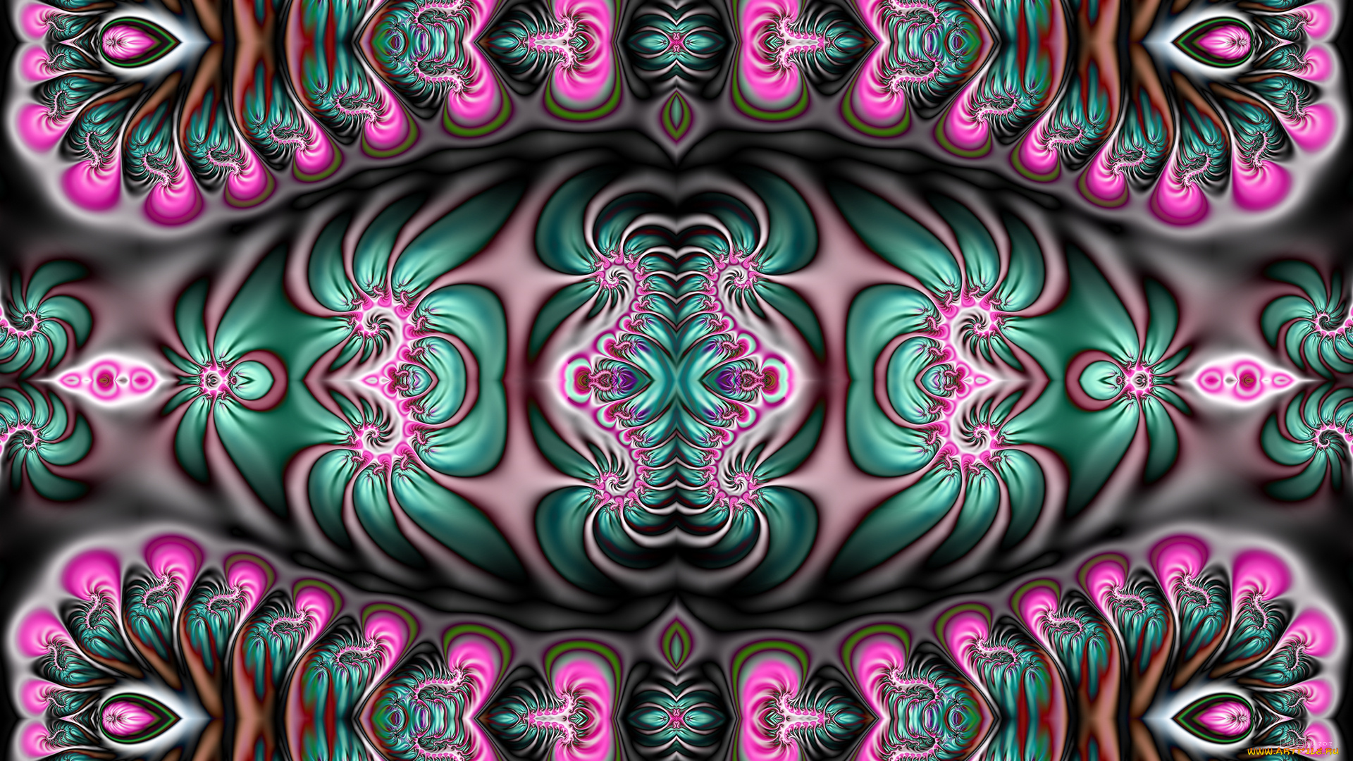 3д, графика, фракталы, , fractal, узор, фон, цвета